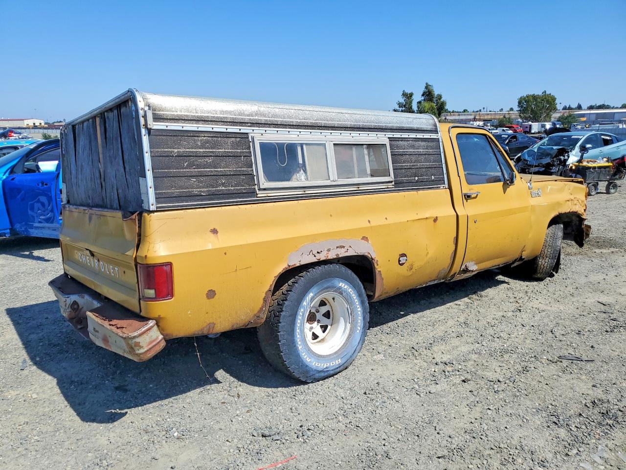 1975 Chev C/k 10 Series Gold vin: CCQ1451158707