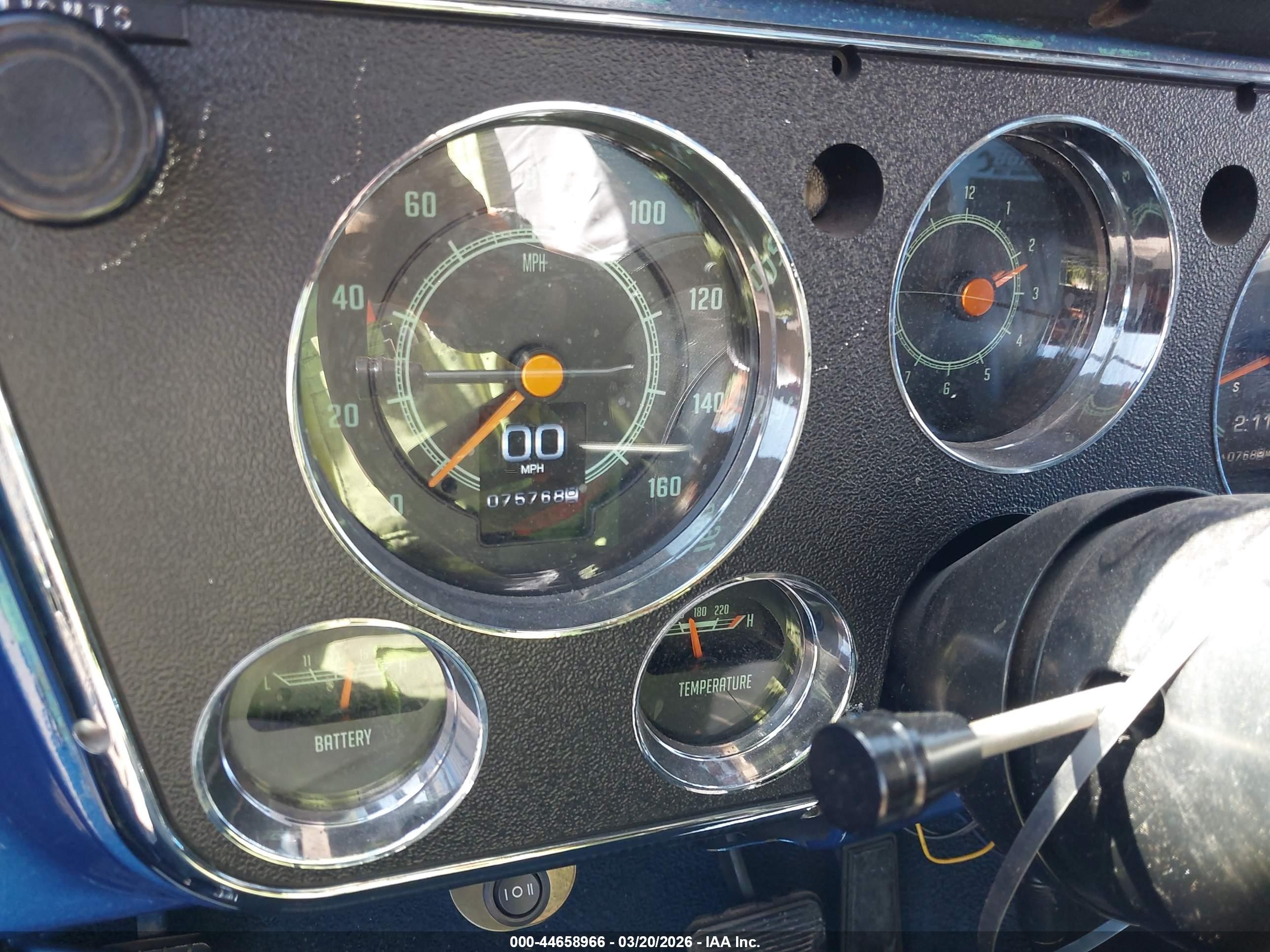 1972 Chevrolet C10   Blue vin: CCS142J129005    
