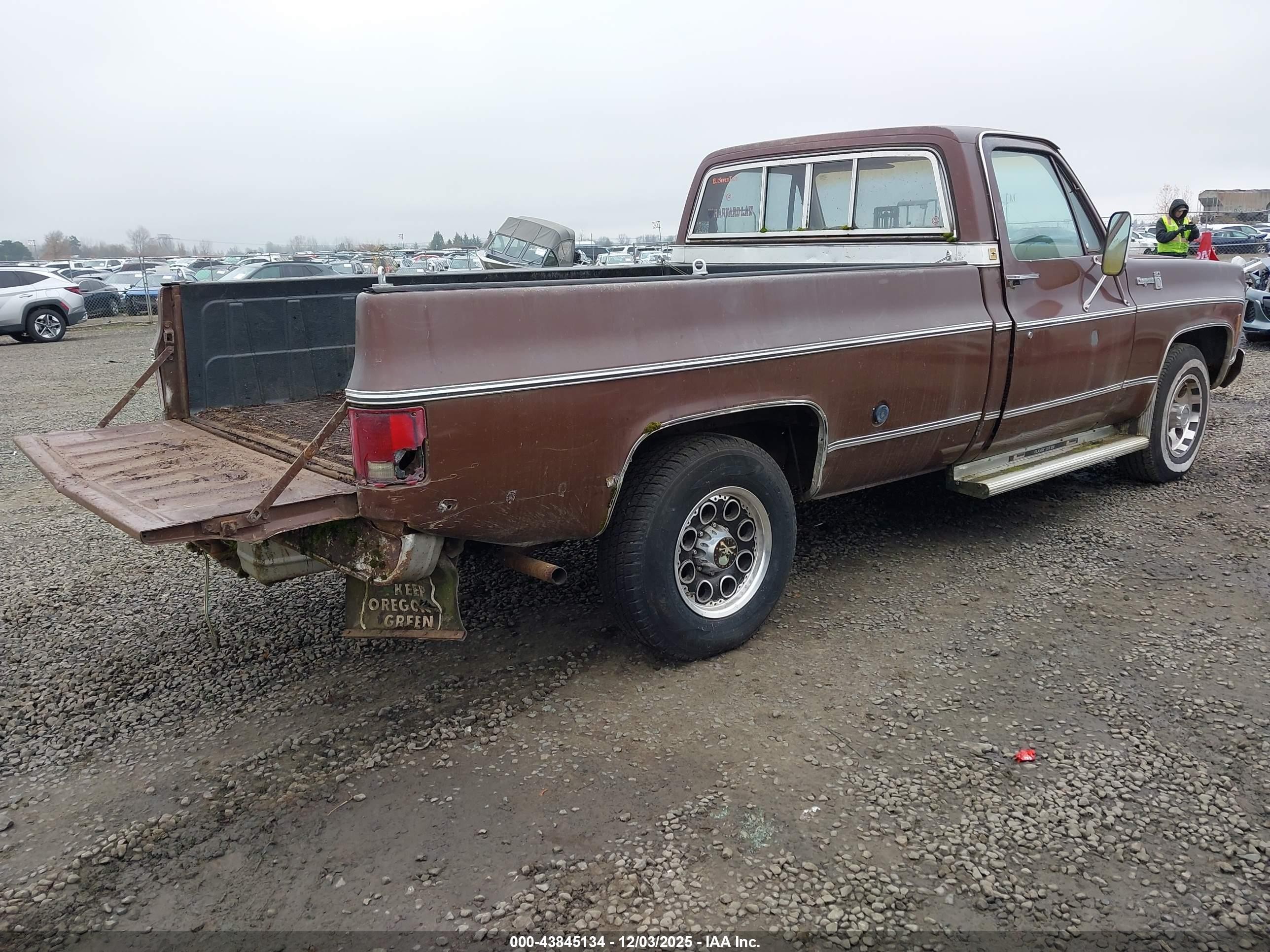 1978 Chevrolet C10/k10   Коричневый vin: CCS2481170055    