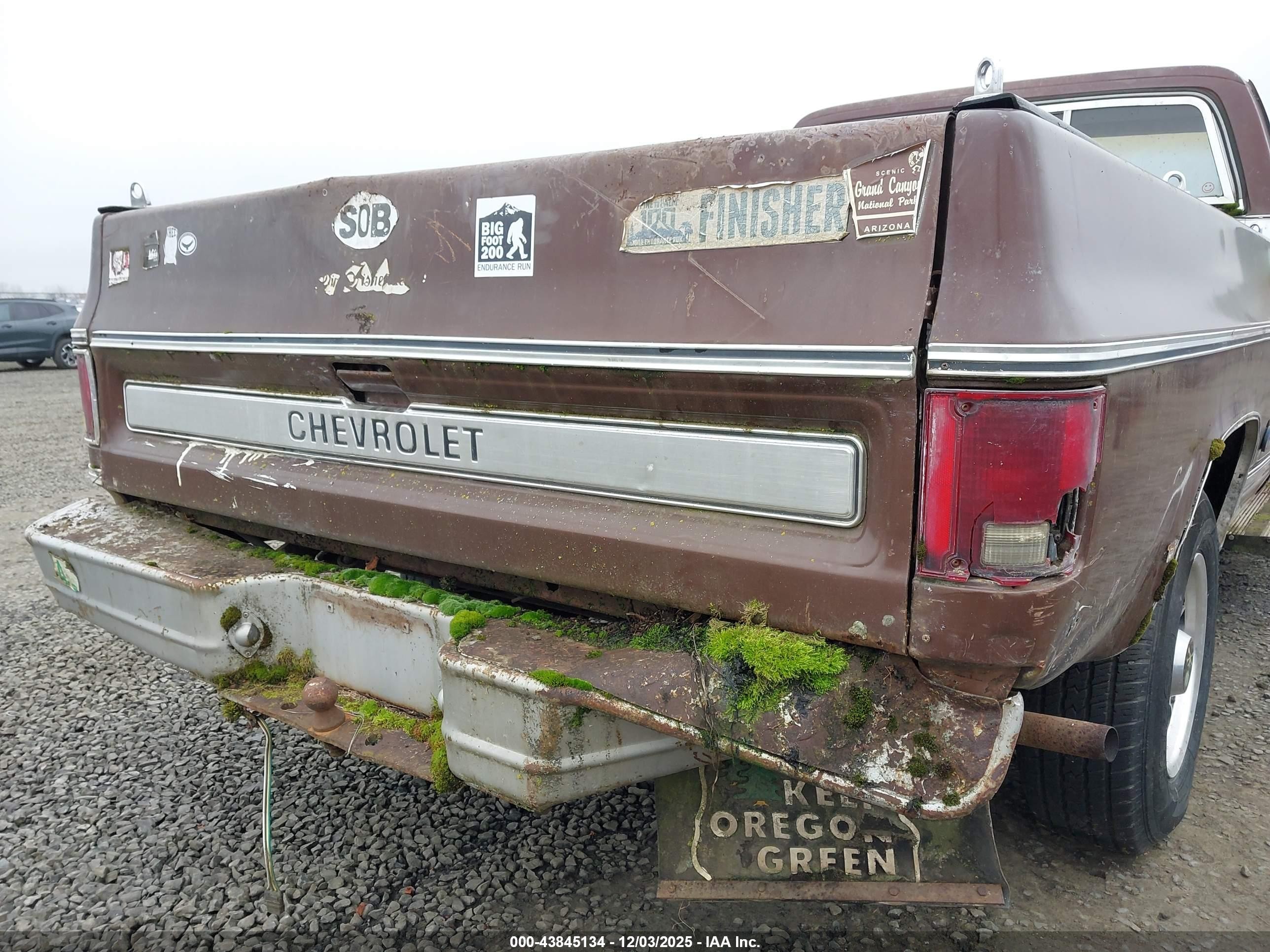 1978 Chevrolet C10/k10   Коричневый vin: CCS2481170055    