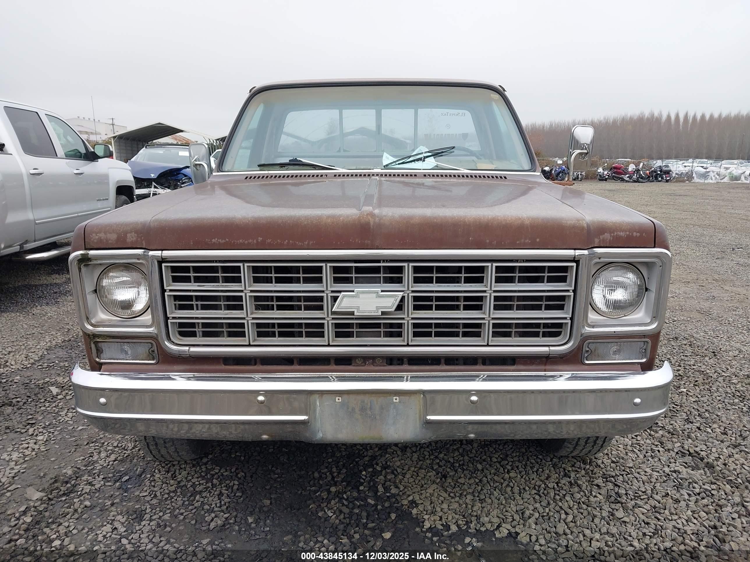 1978 Chevrolet C10/k10   Коричневый vin: CCS2481170055    