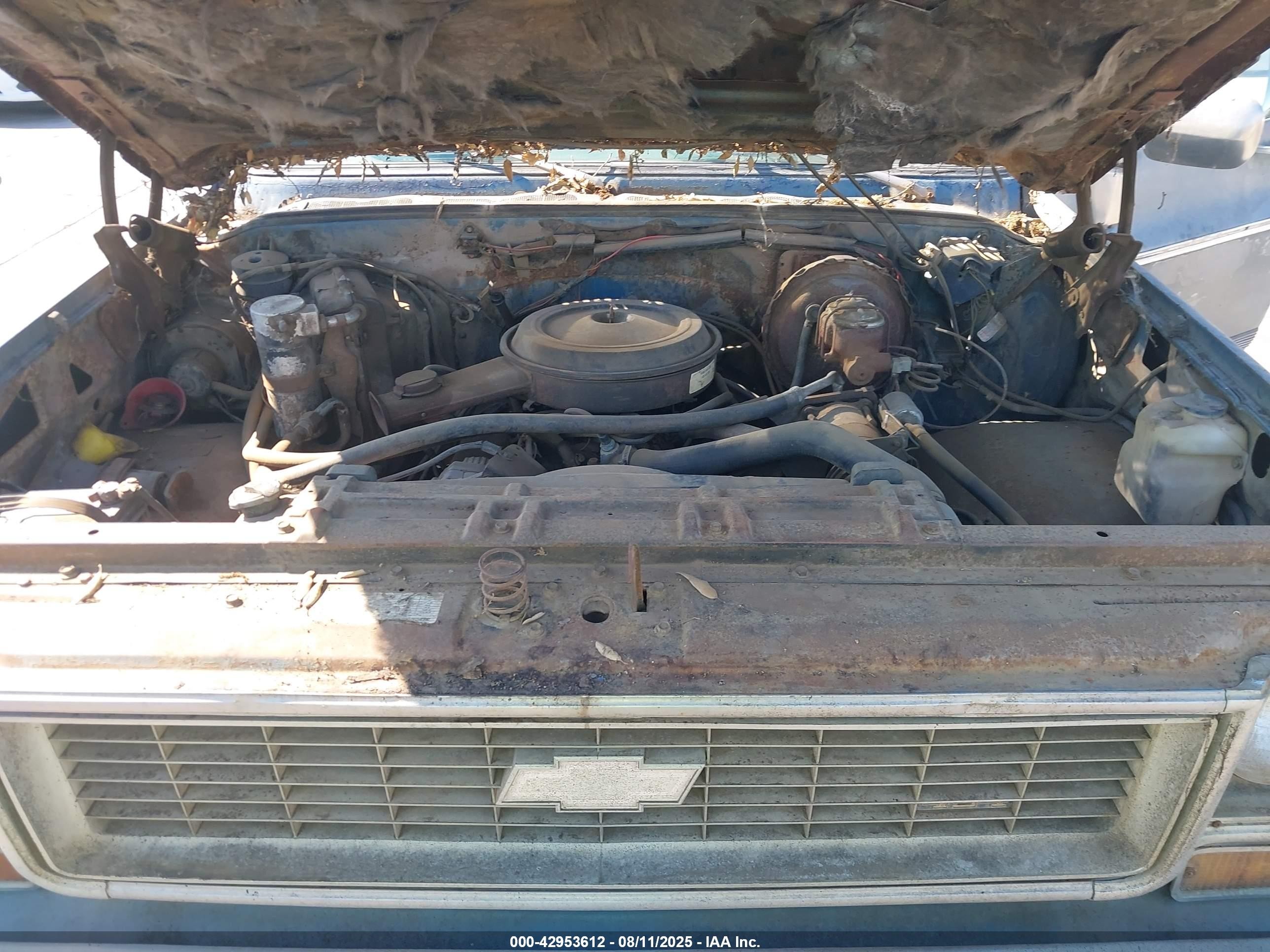1973 Chevrolet Suburban   Синий vin: CCZ264F116518    