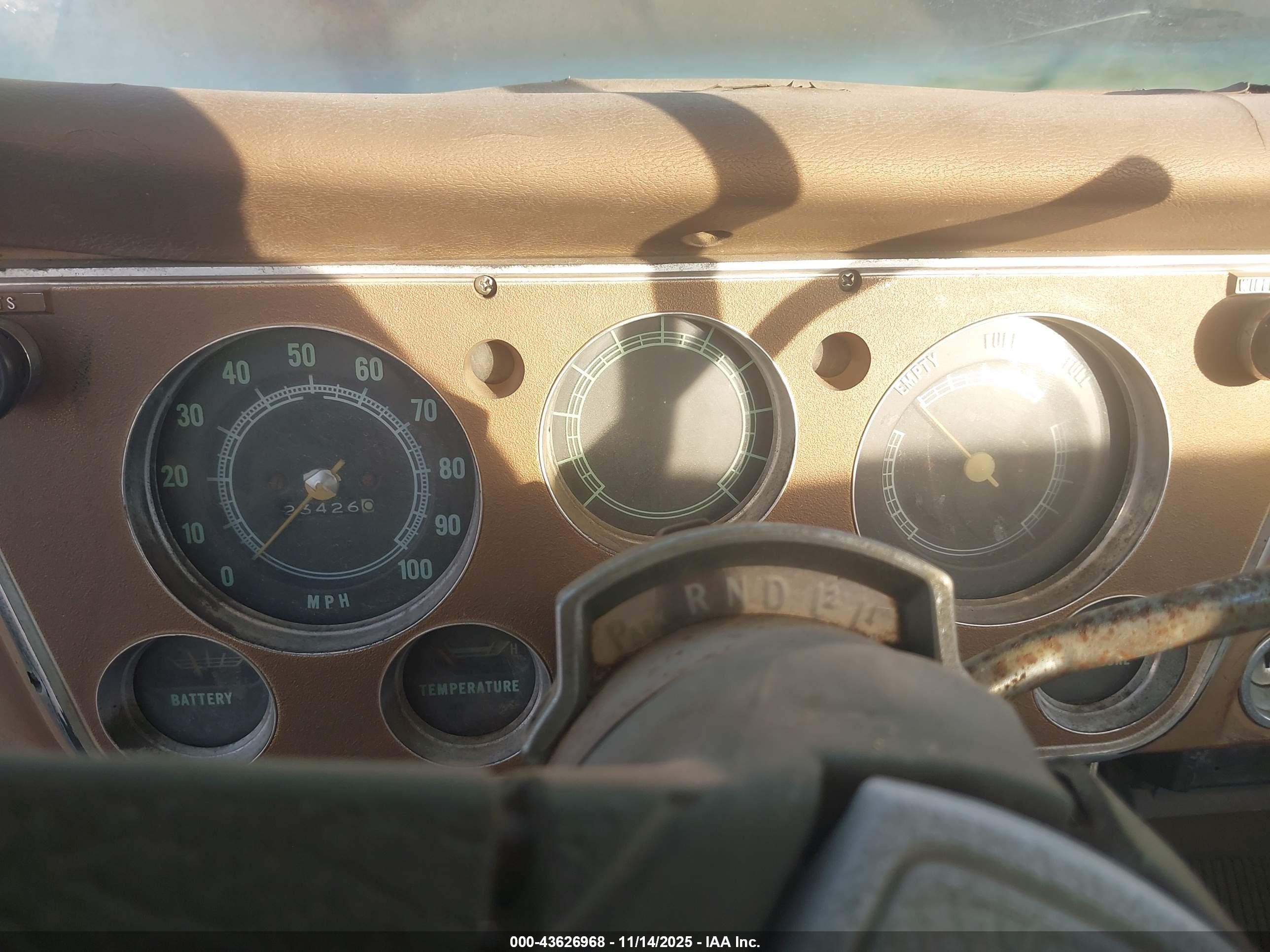 1969 Chevrolet Pickup Truck   Коричневый vin: CE10DFA24620     