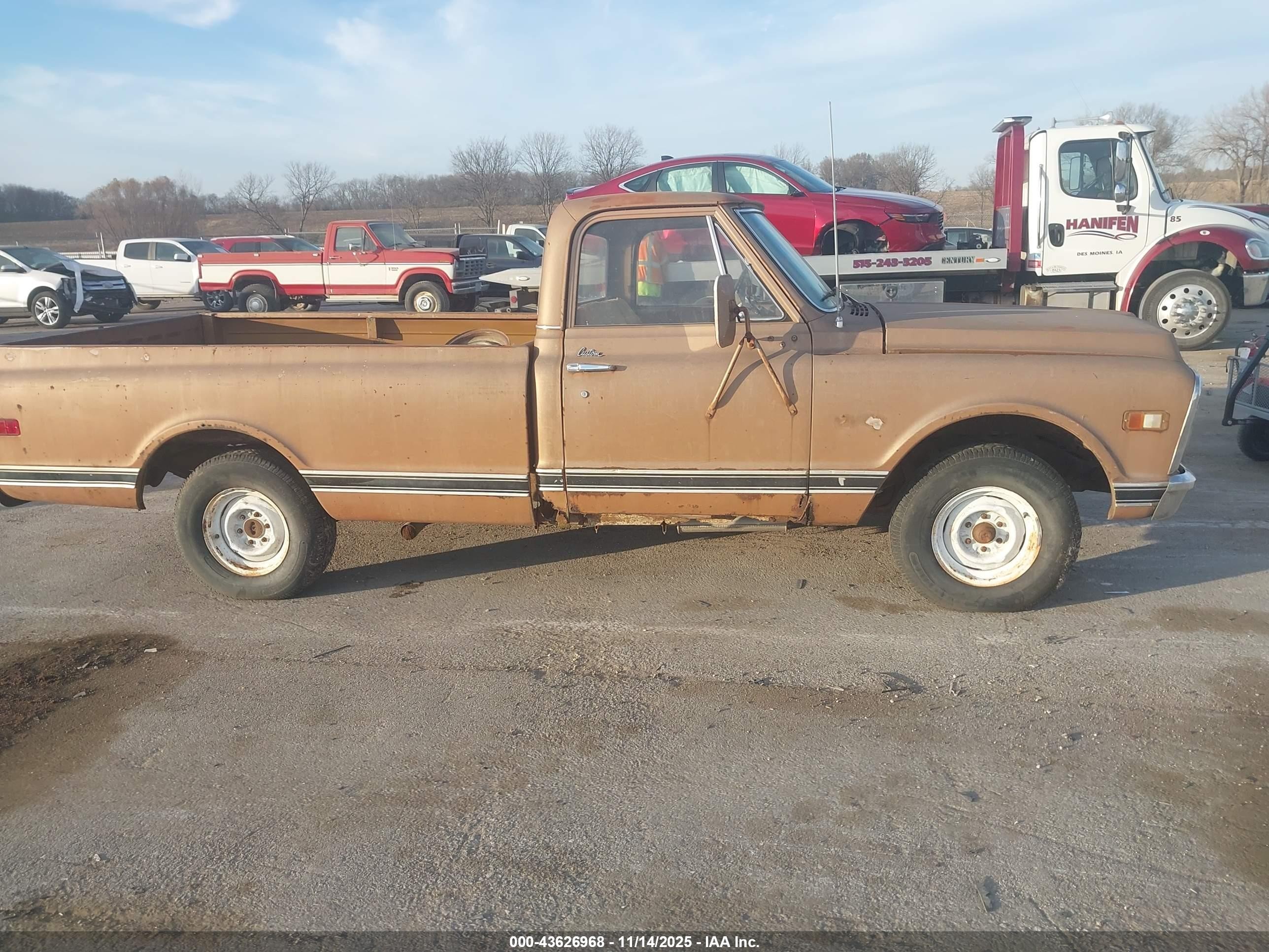 1969 Chevrolet Pickup Truck   Коричневый vin: CE10DFA24620     