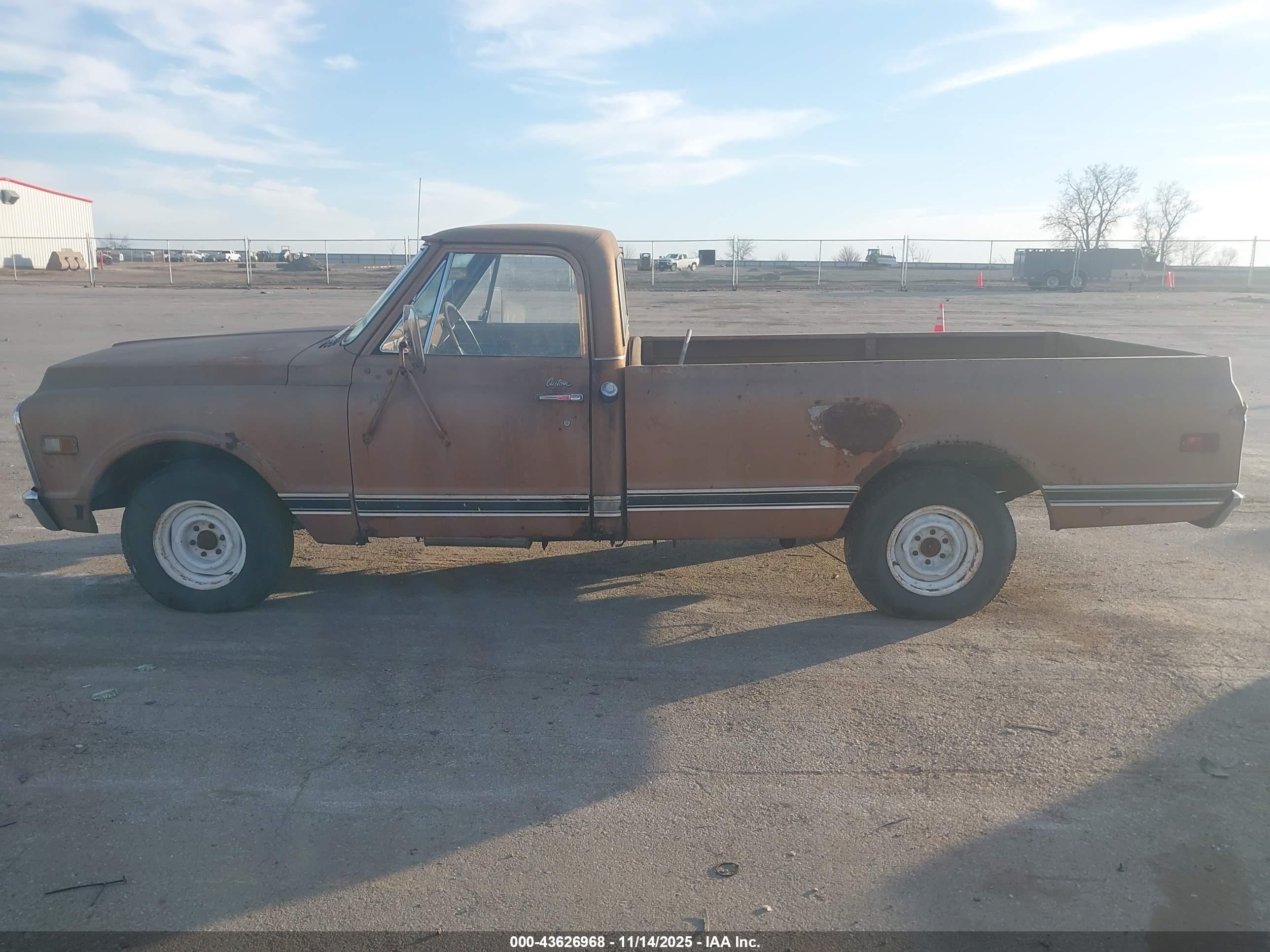1969 Chevrolet Pickup Truck   Коричневый vin: CE10DFA24620     