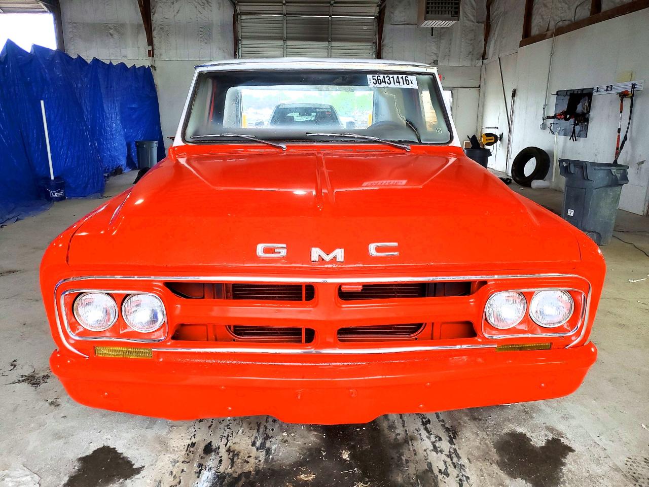 1968 Gmc K1500 Orange vin: CE10DPB52021