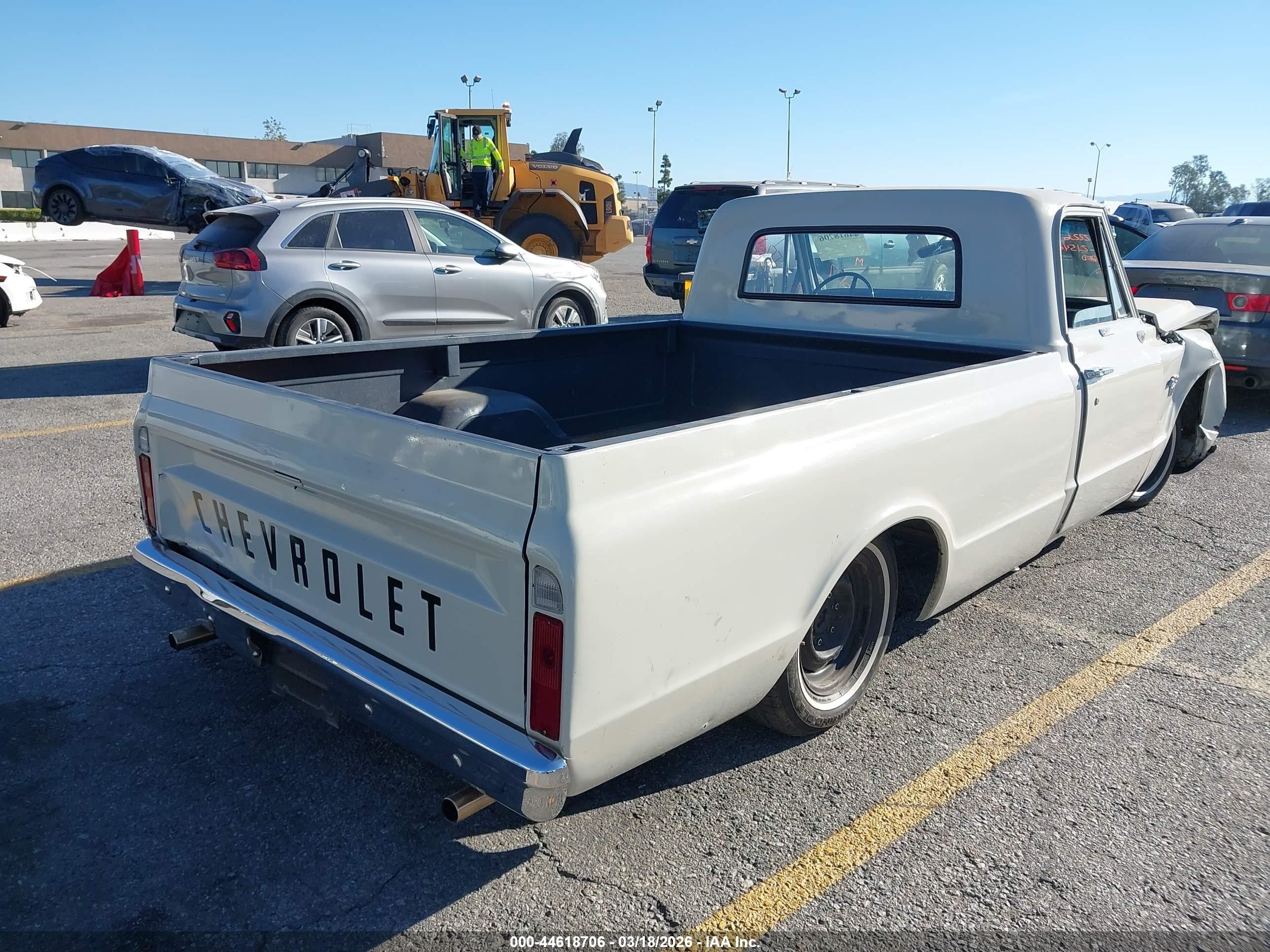 1967 Chevrolet C10   Белый vin: CE147Z146177     