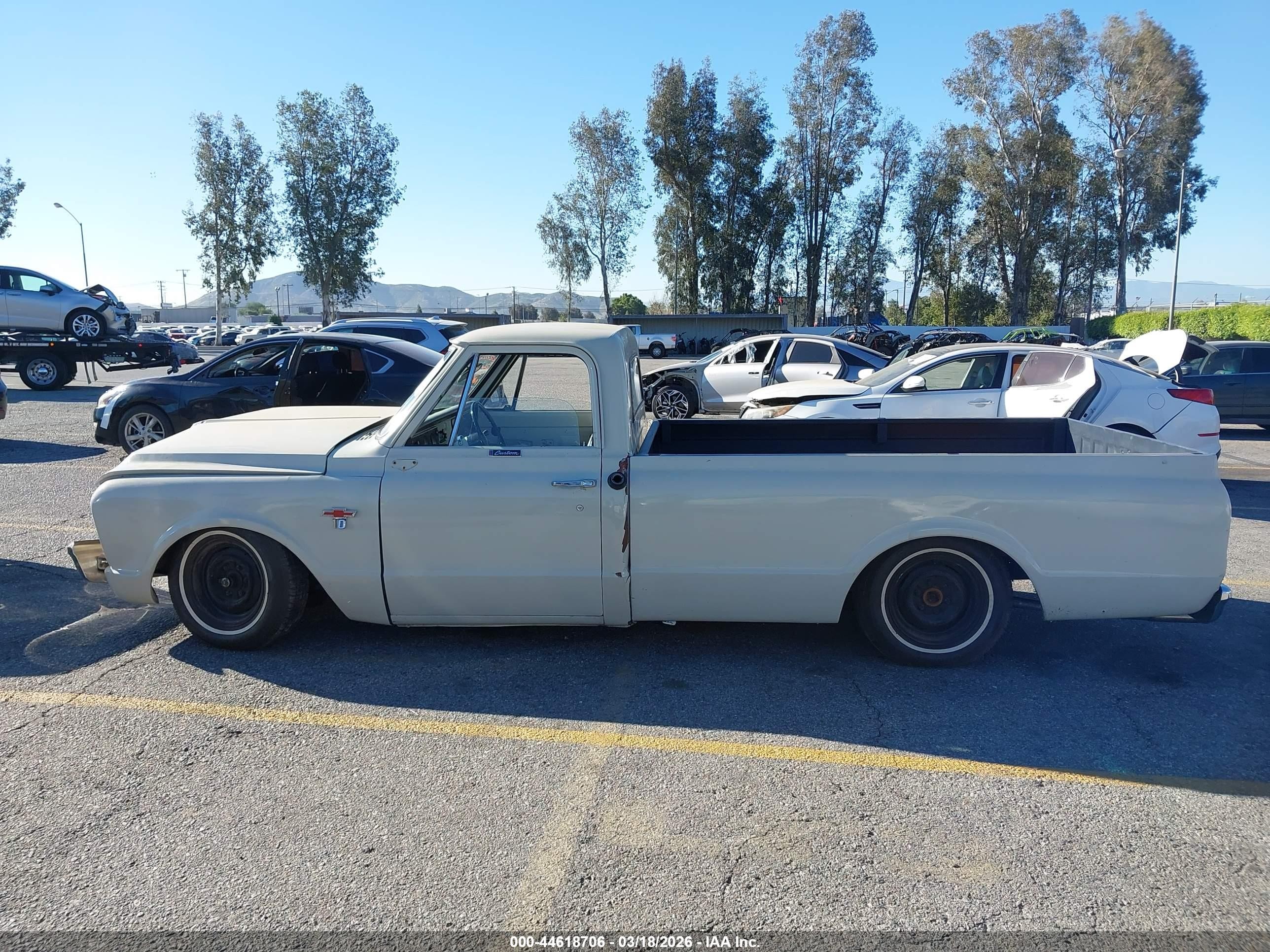 1967 Chevrolet C10   Белый vin: CE147Z146177     