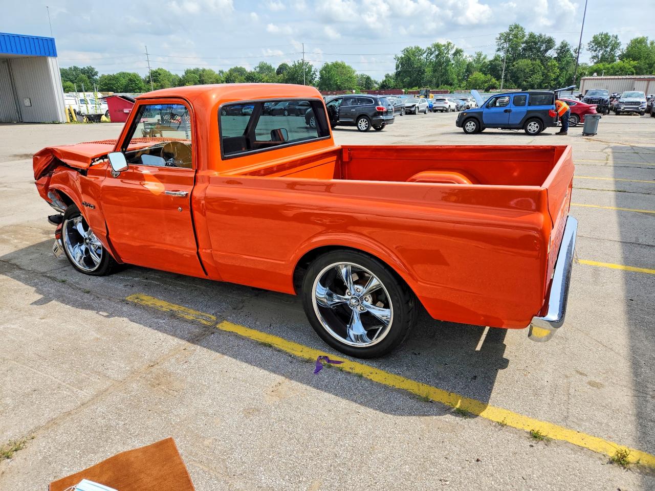 1969 Chevrolet 10 Orange vin: CE149B853804