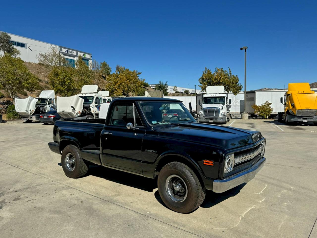 1969 Chevrolet C-10 Black vin: CE149F837143