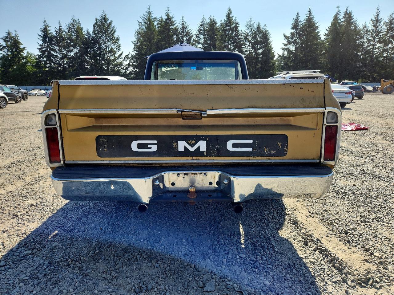 1969 Gmc Pickup Двухцветный vin: CE20DZA13522