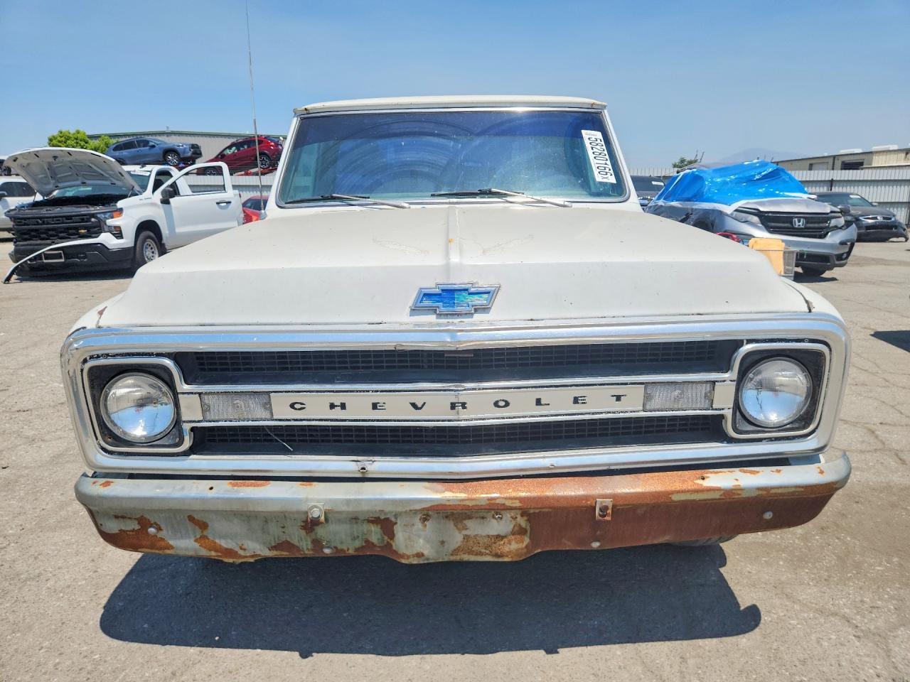 1969 Chevrolet Pick Up Truck White vin: CE249Z817515