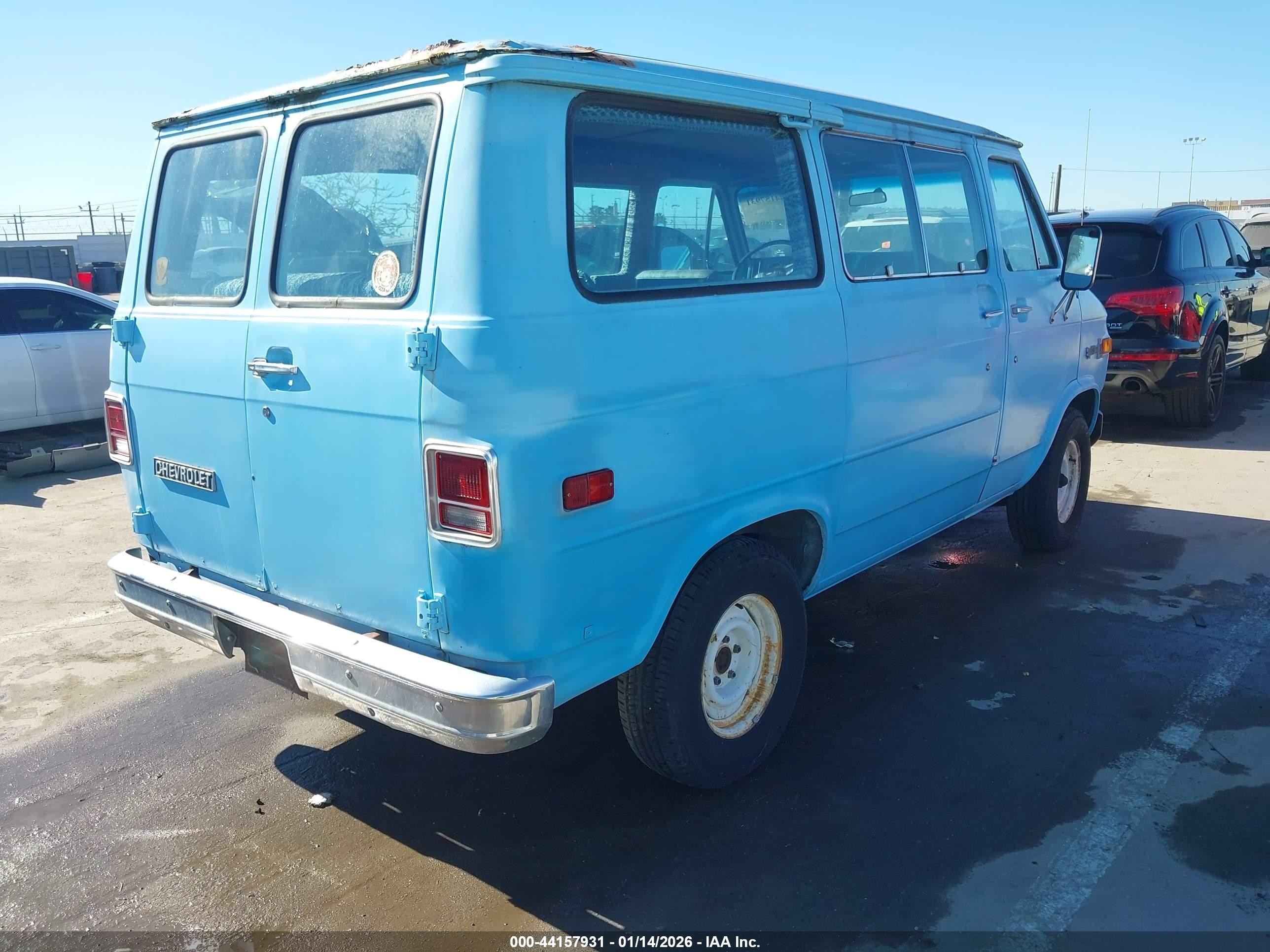 1978 Chevrolet Van   Синий vin: CGL168U179952    
