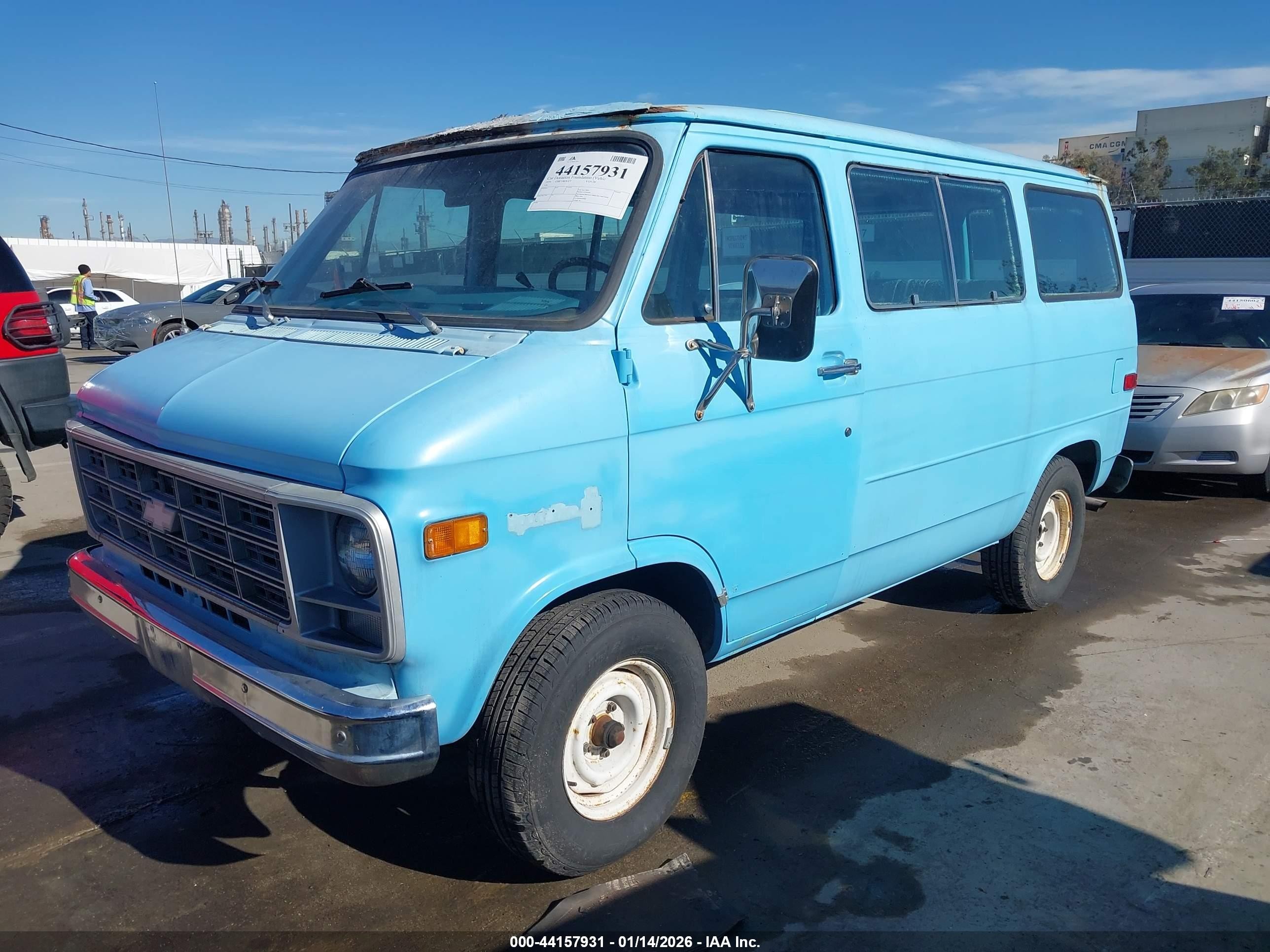 1978 Chevrolet Van   Синий vin: CGL168U179952    