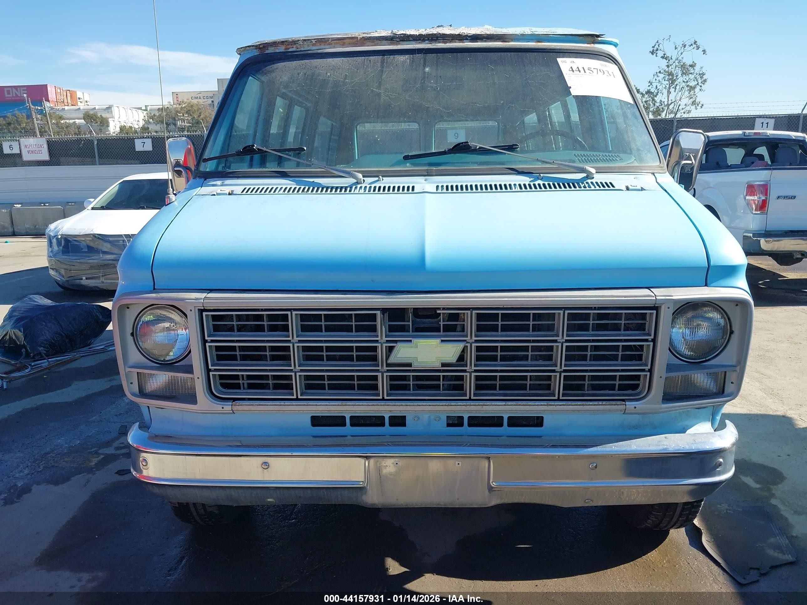 1978 Chevrolet Van   Синий vin: CGL168U179952    