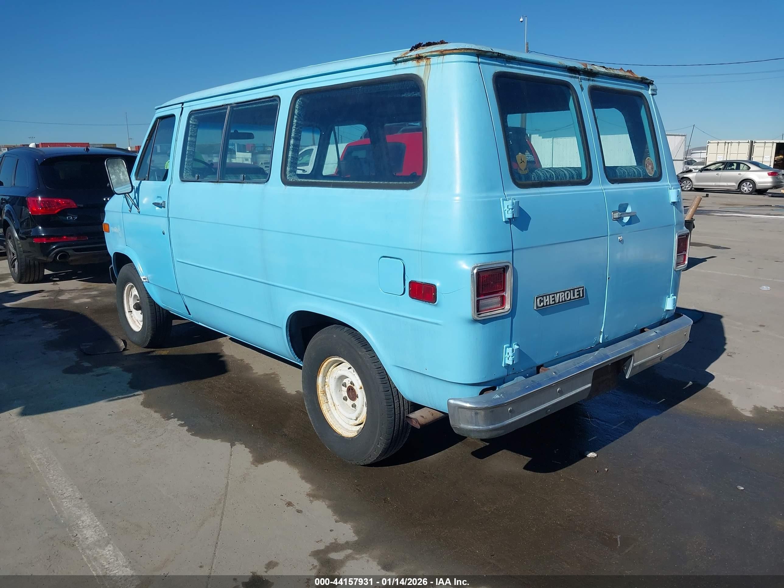 1978 Chevrolet Van   Синий vin: CGL168U179952    