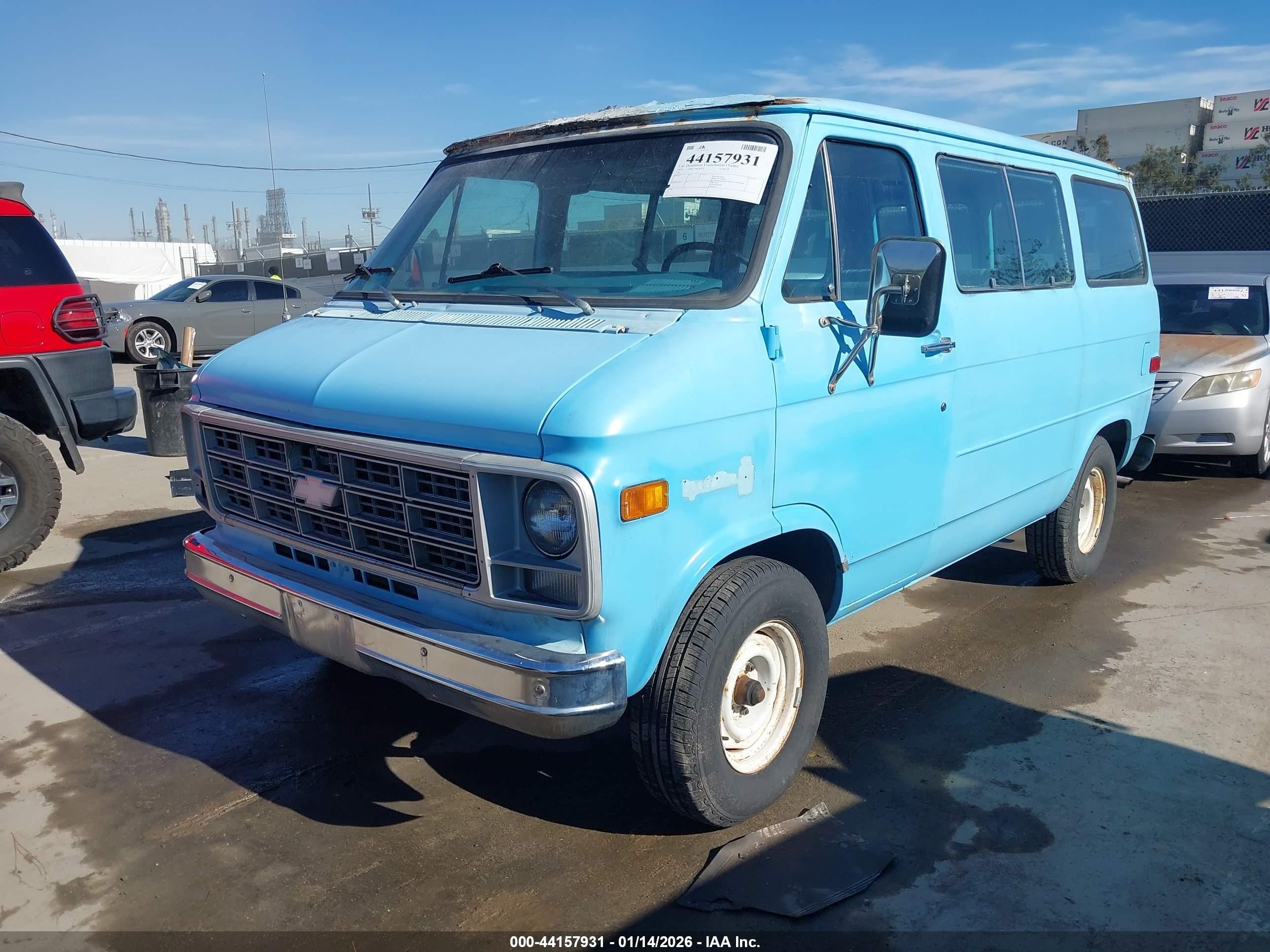 1978 Chevrolet Van   Синий vin: CGL168U179952    