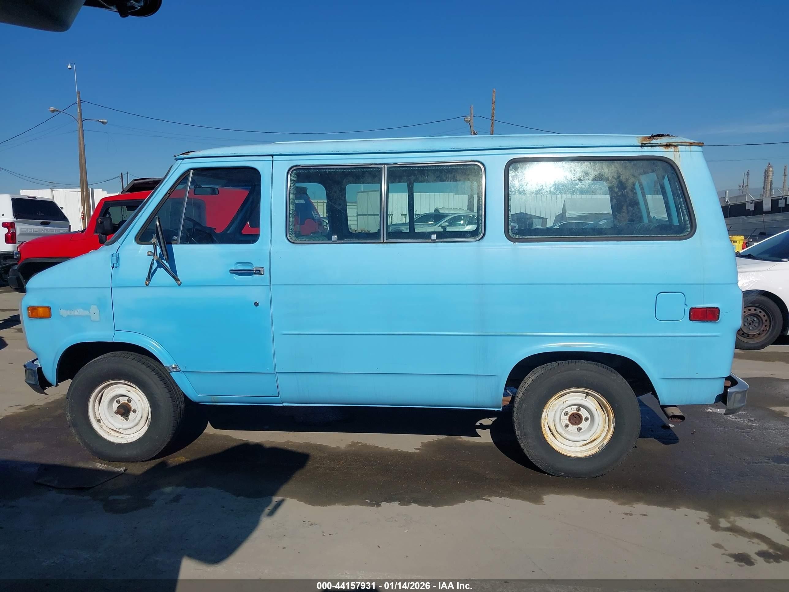 1978 Chevrolet Van   Синий vin: CGL168U179952    