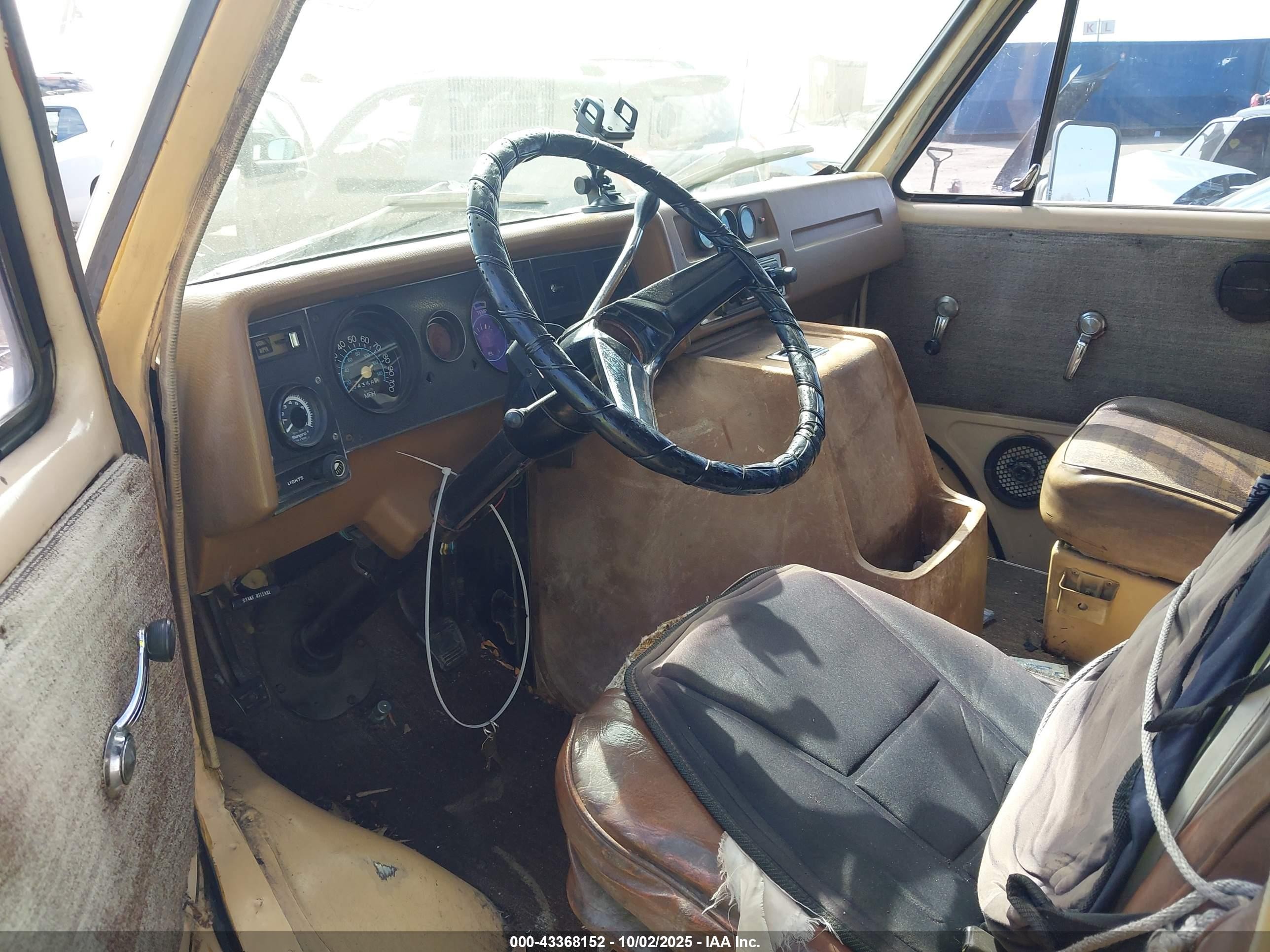 1977 Chevrolet Astro Van   Белый vin: CGL257U212641    