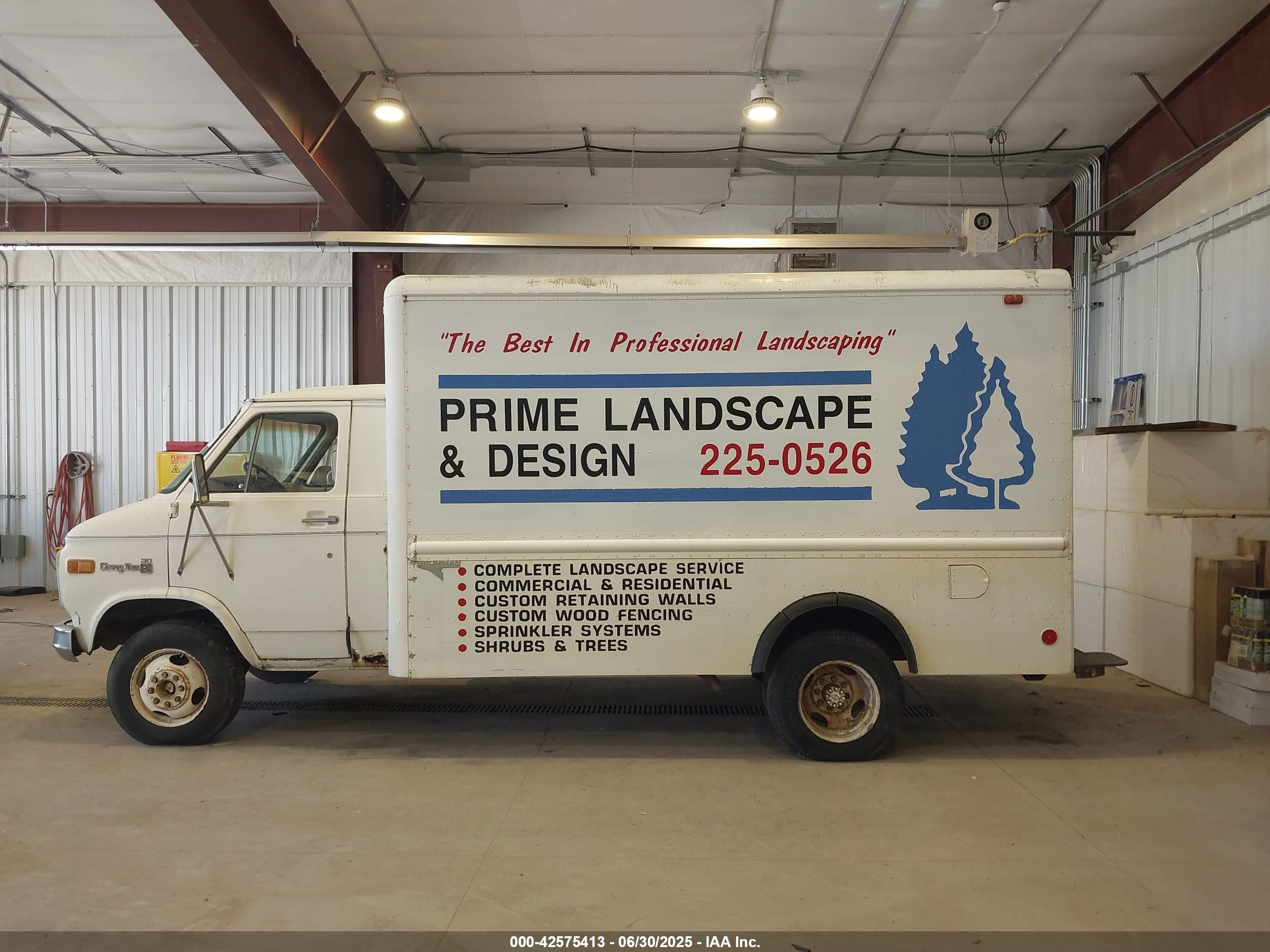 1978 Chevrolet Van   Белый vin: CGL3380116999    