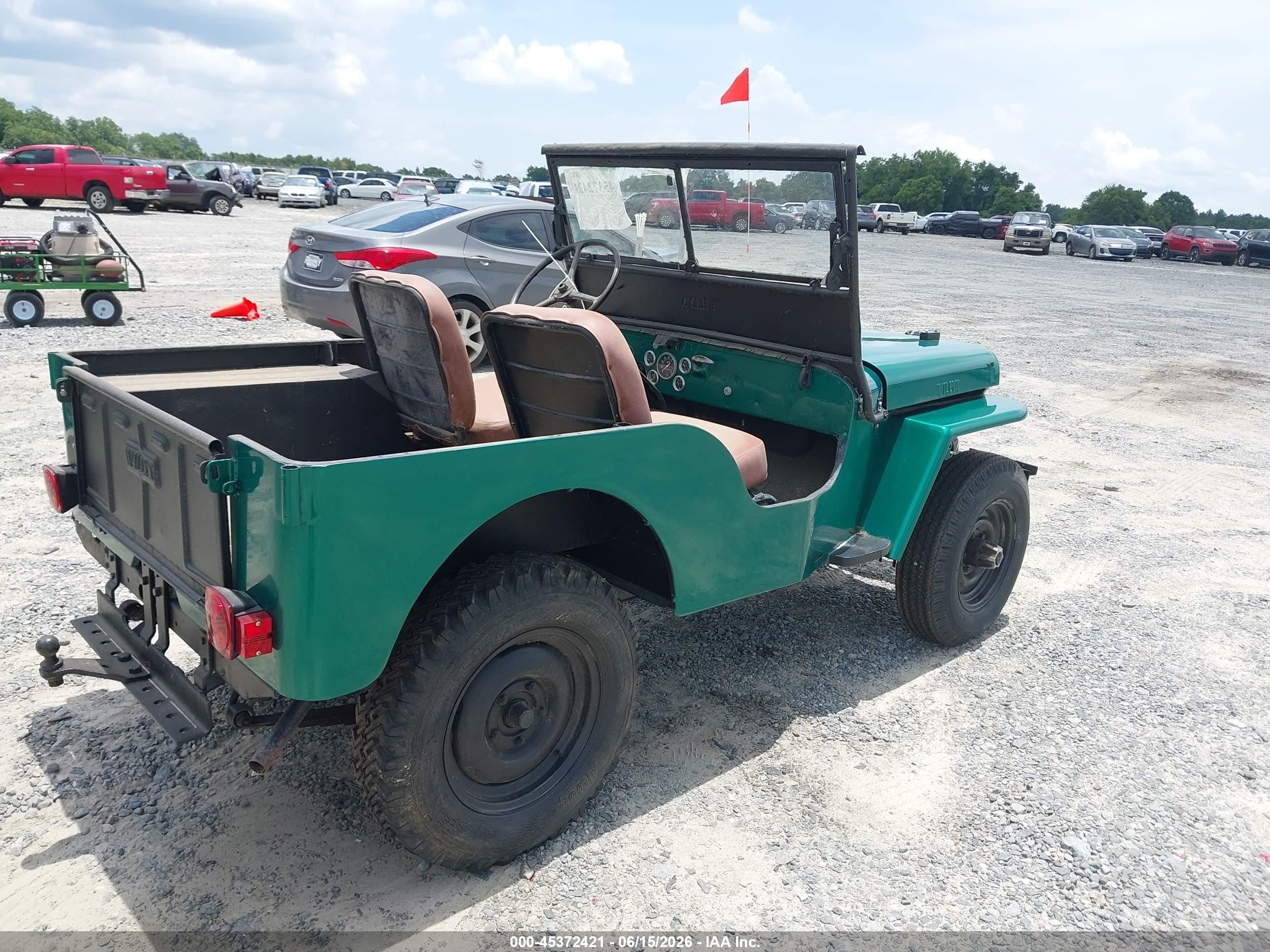 1970 Jeep Cj7 Green vin: CJ2A74771
