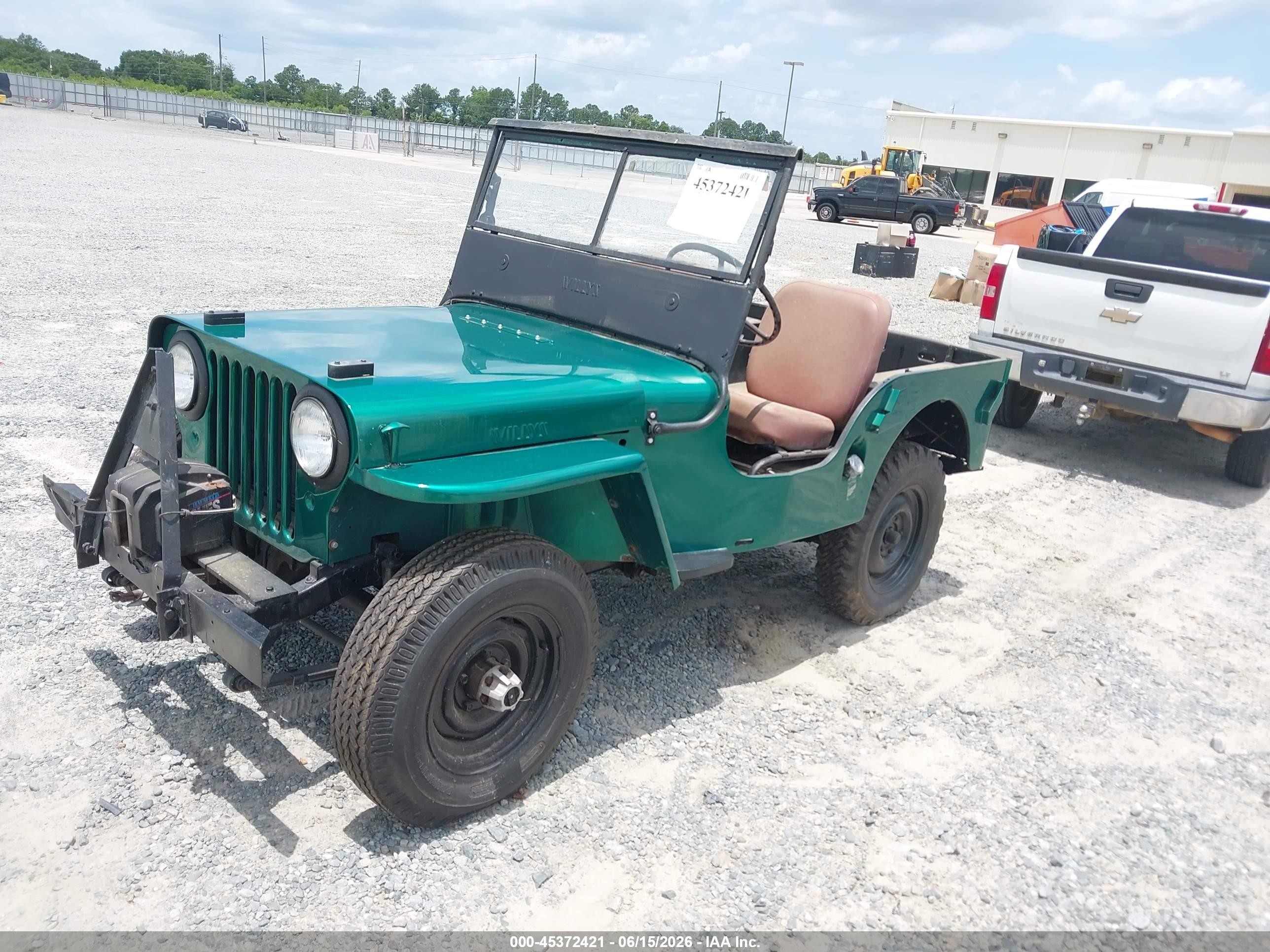 1970 Jeep Cj7 Green vin: CJ2A74771