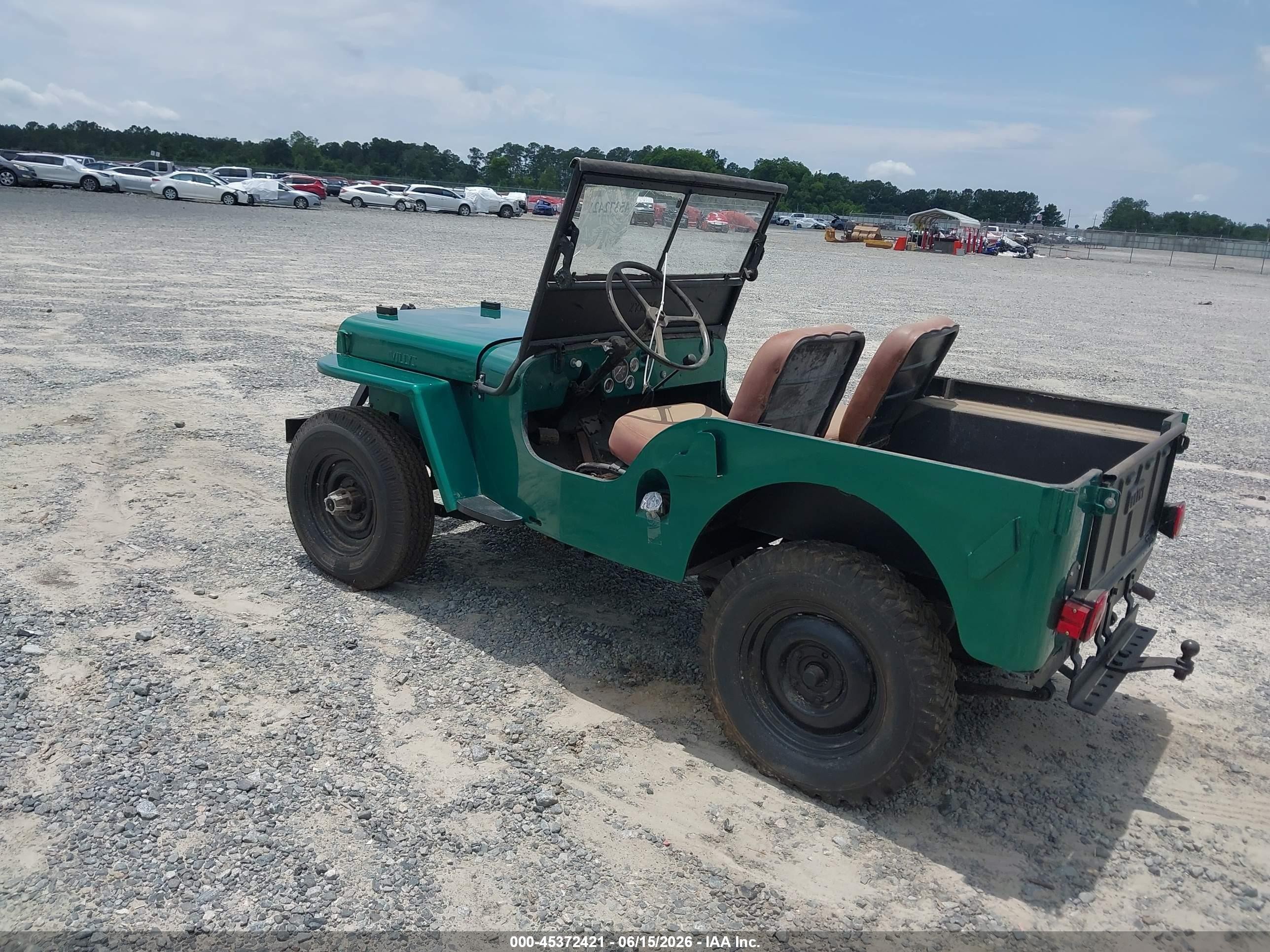 1970 Jeep Cj7 Green vin: CJ2A74771