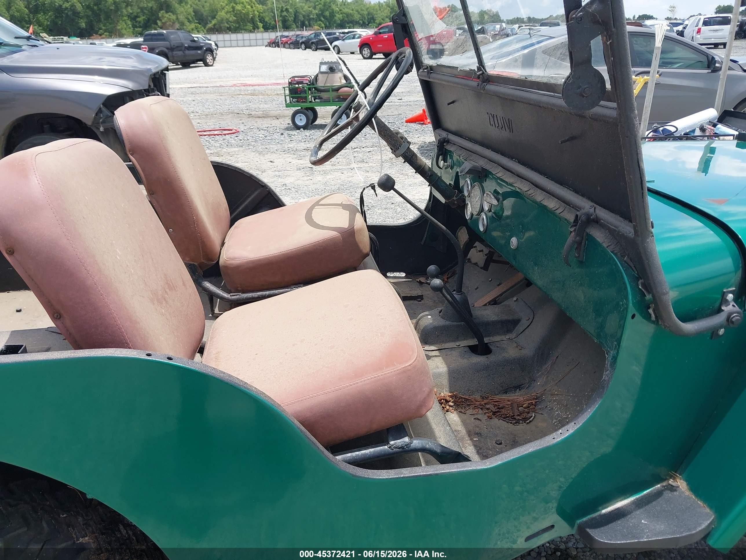1970 Jeep Cj7 Green vin: CJ2A74771