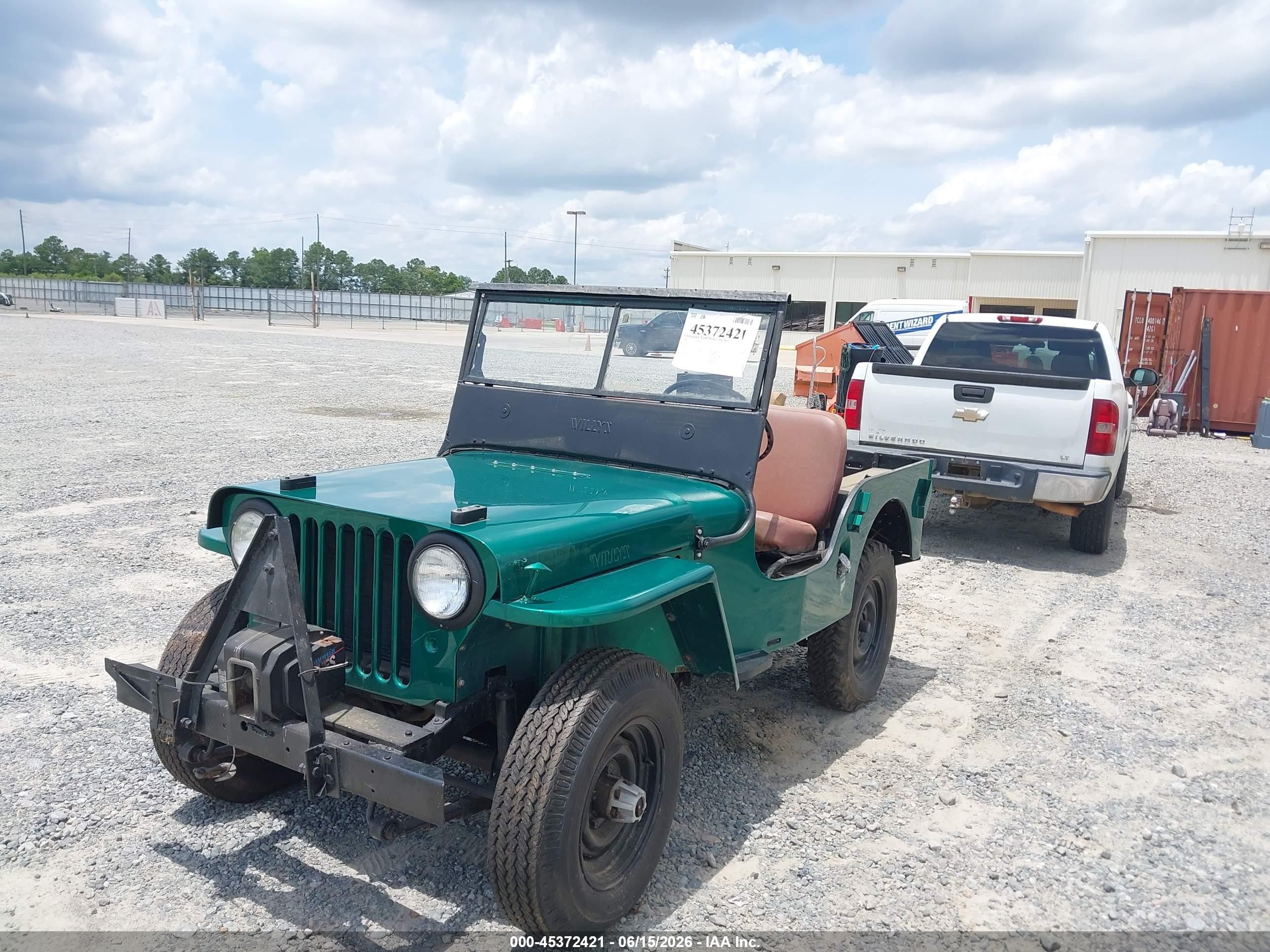 1970 Jeep Cj7 Green vin: CJ2A74771