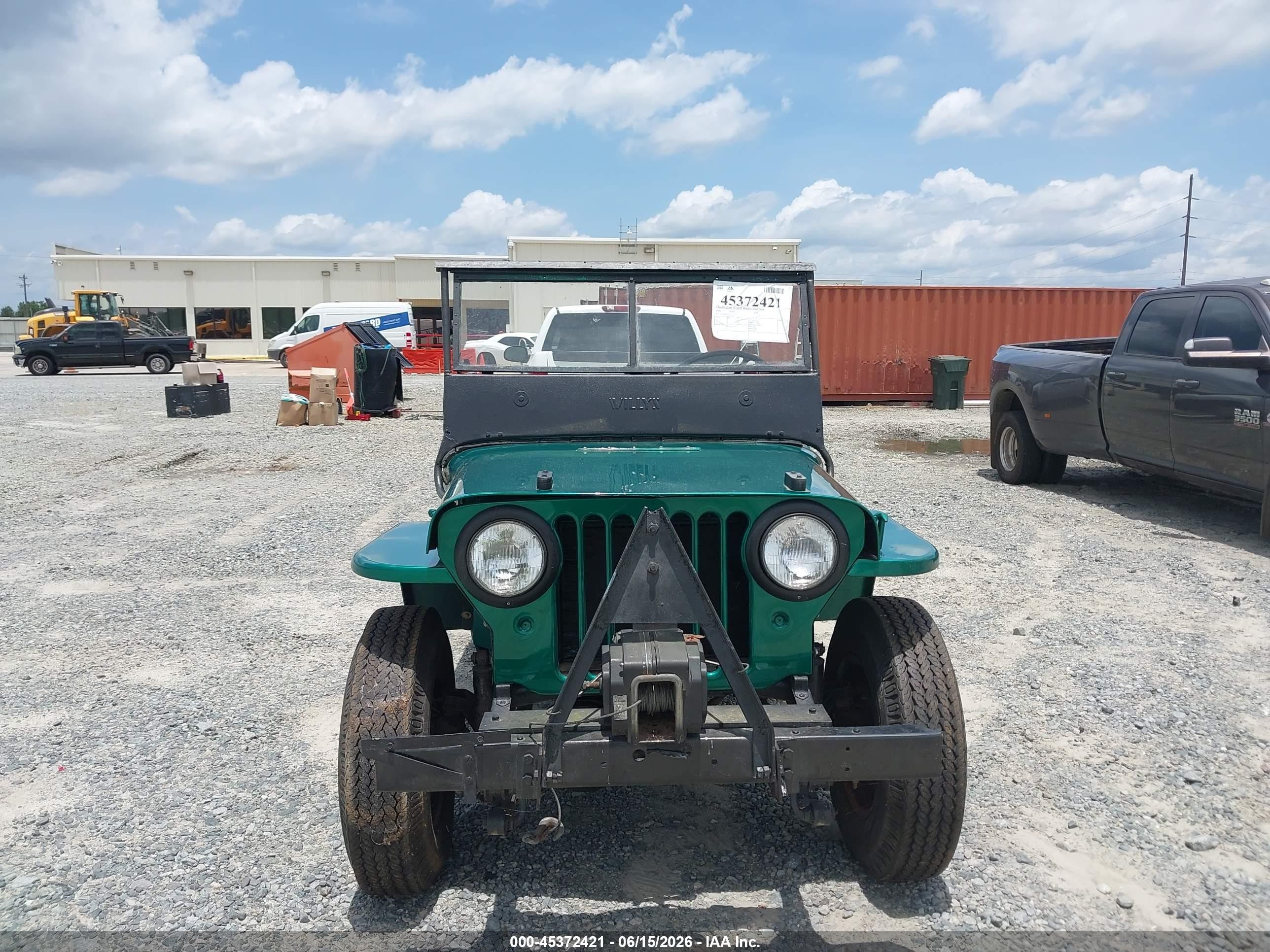 1970 Jeep Cj7 Green vin: CJ2A74771