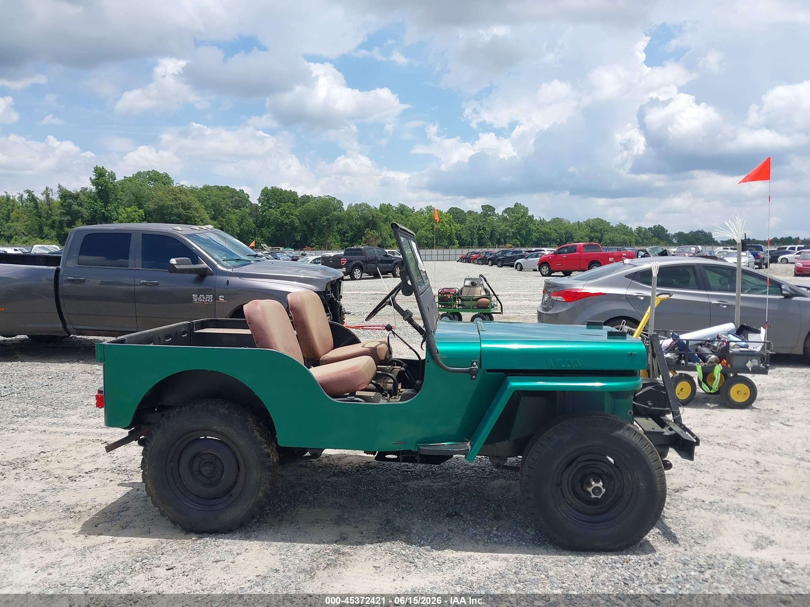 1970 Jeep Cj7 Green vin: CJ2A74771