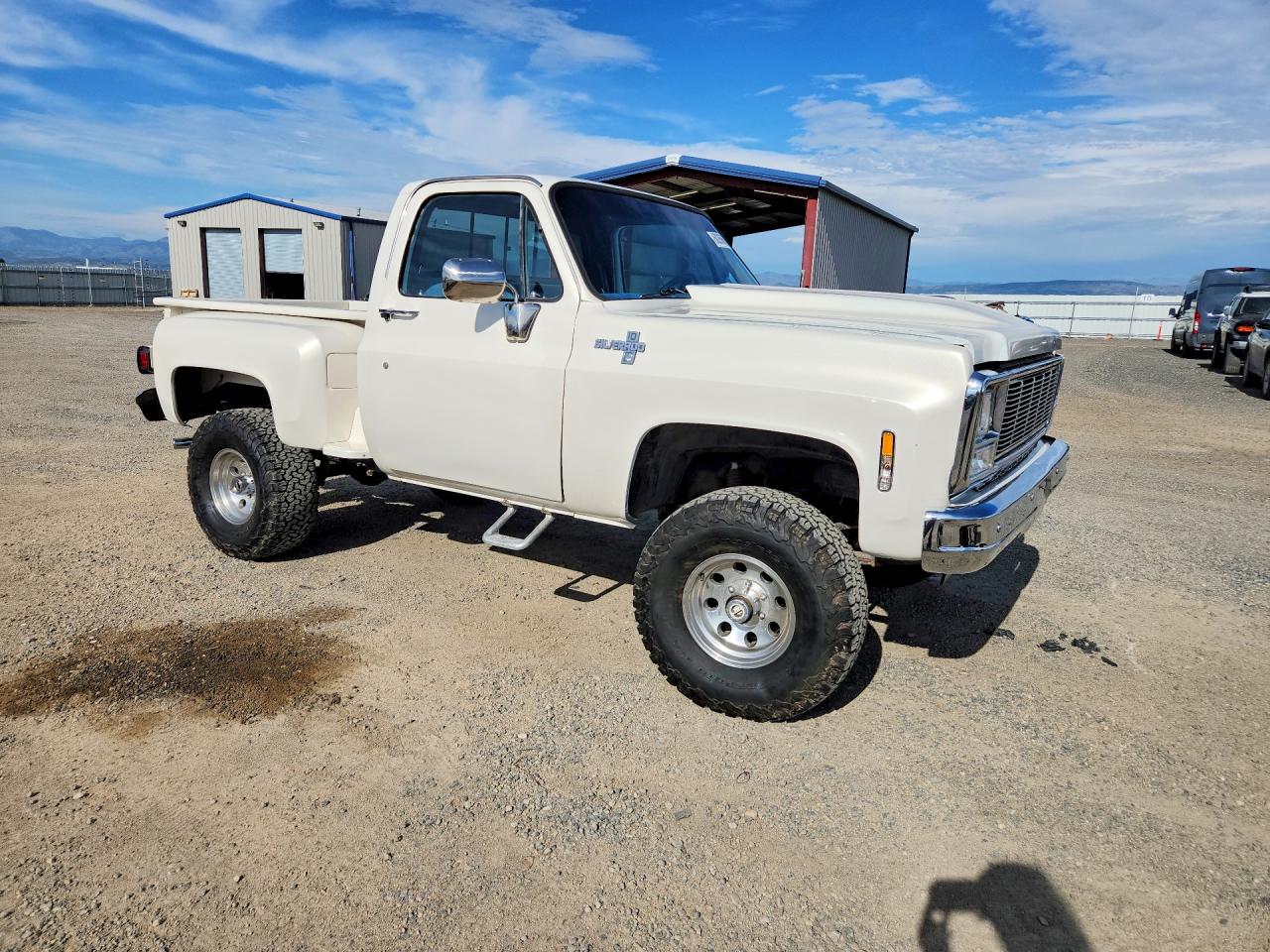 1980 Chevrolet K10 White vin: CKL14AZ111990