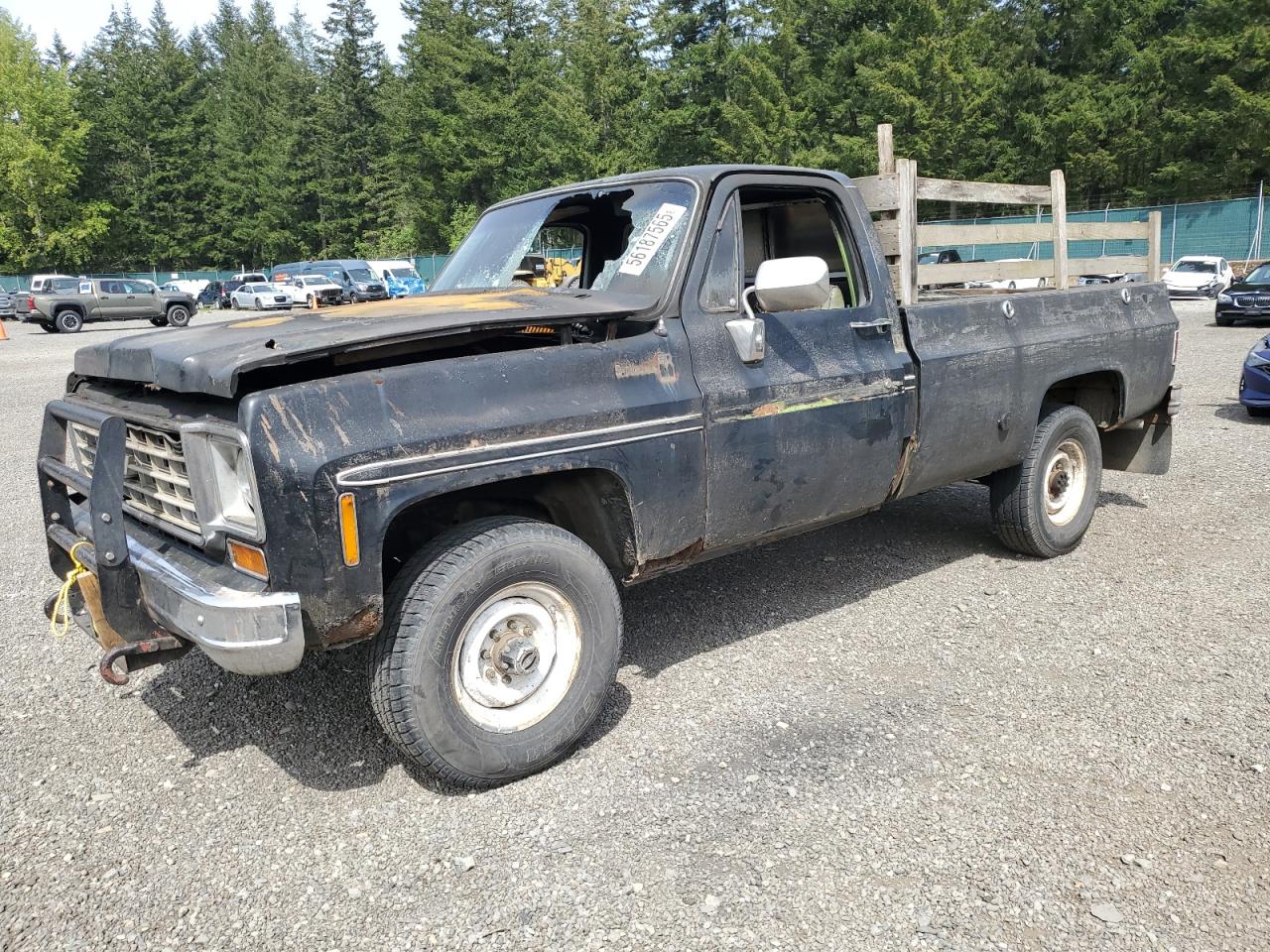 1976 Chevrolet C20   Черный vin: CKL246Z137608