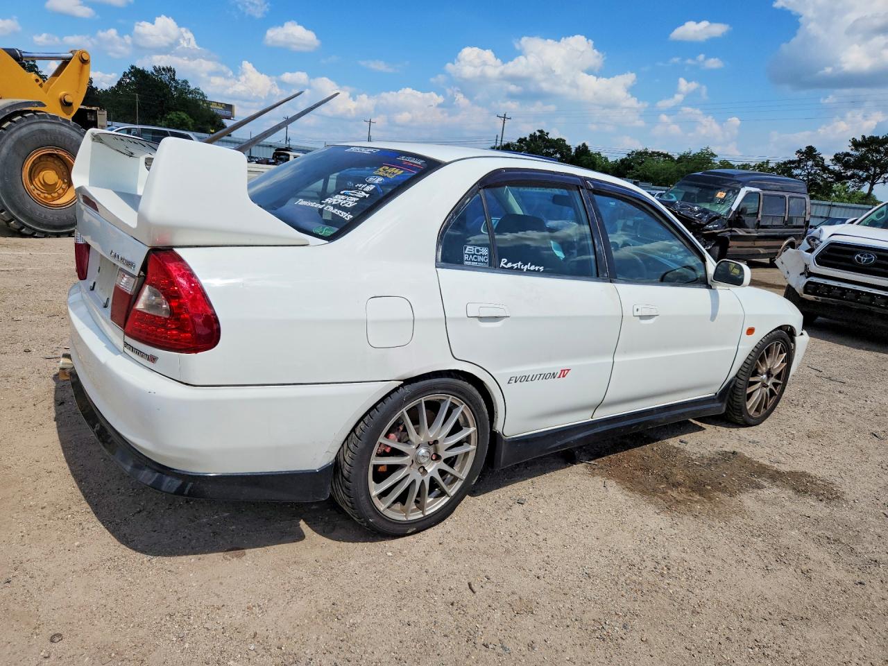 1996 Mitsubishi Lancer White vin: CN9A0009501