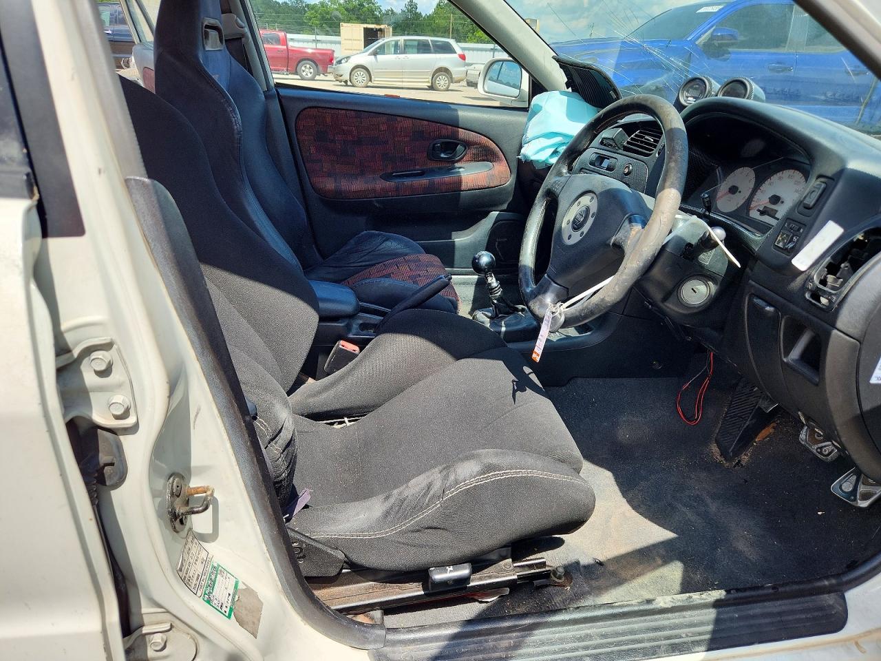 1996 Mitsubishi Lancer White vin: CN9A0009501