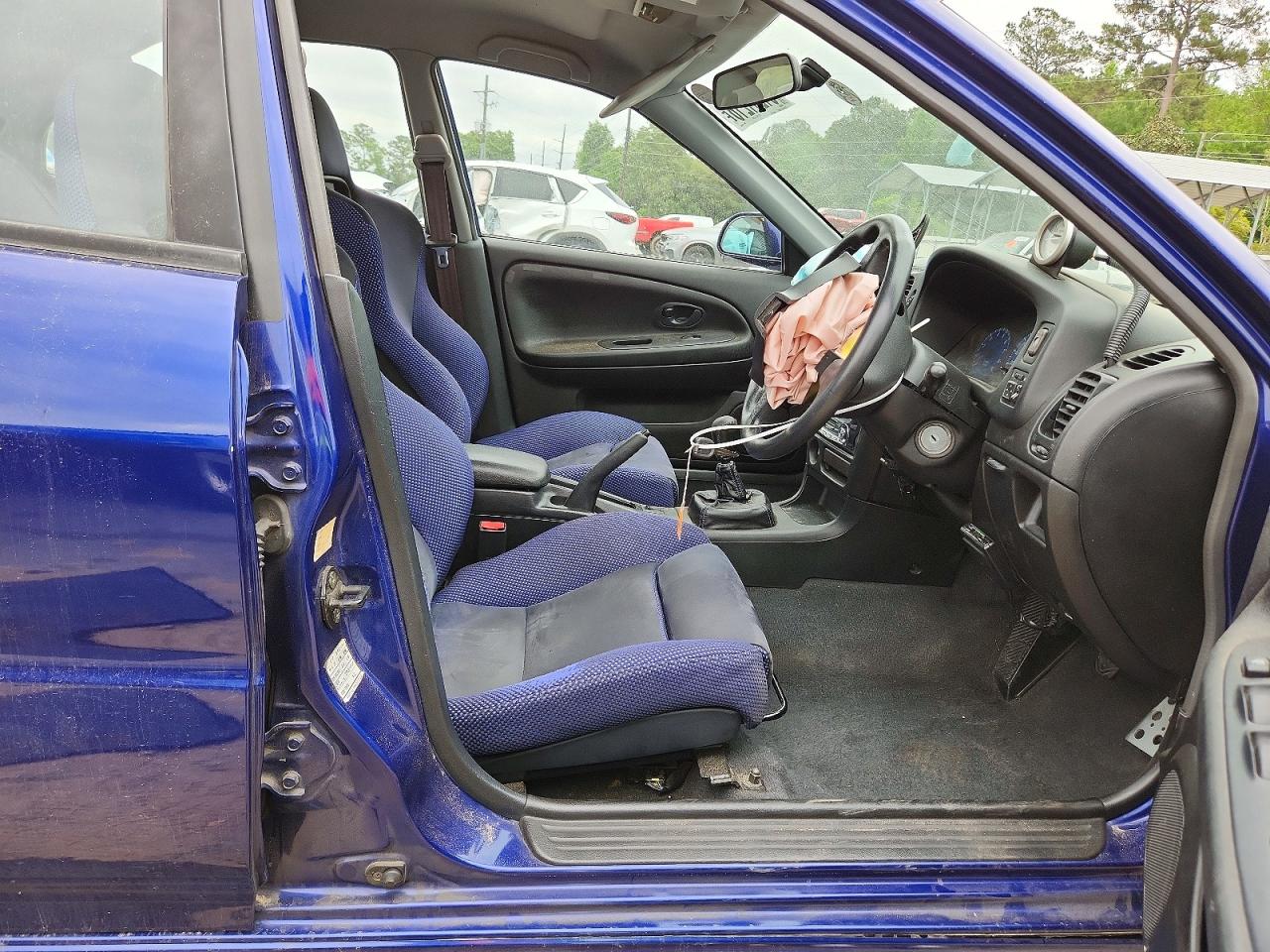 1999 Mitsubishi Lancer Evolution Blue vin: CP9A0101502