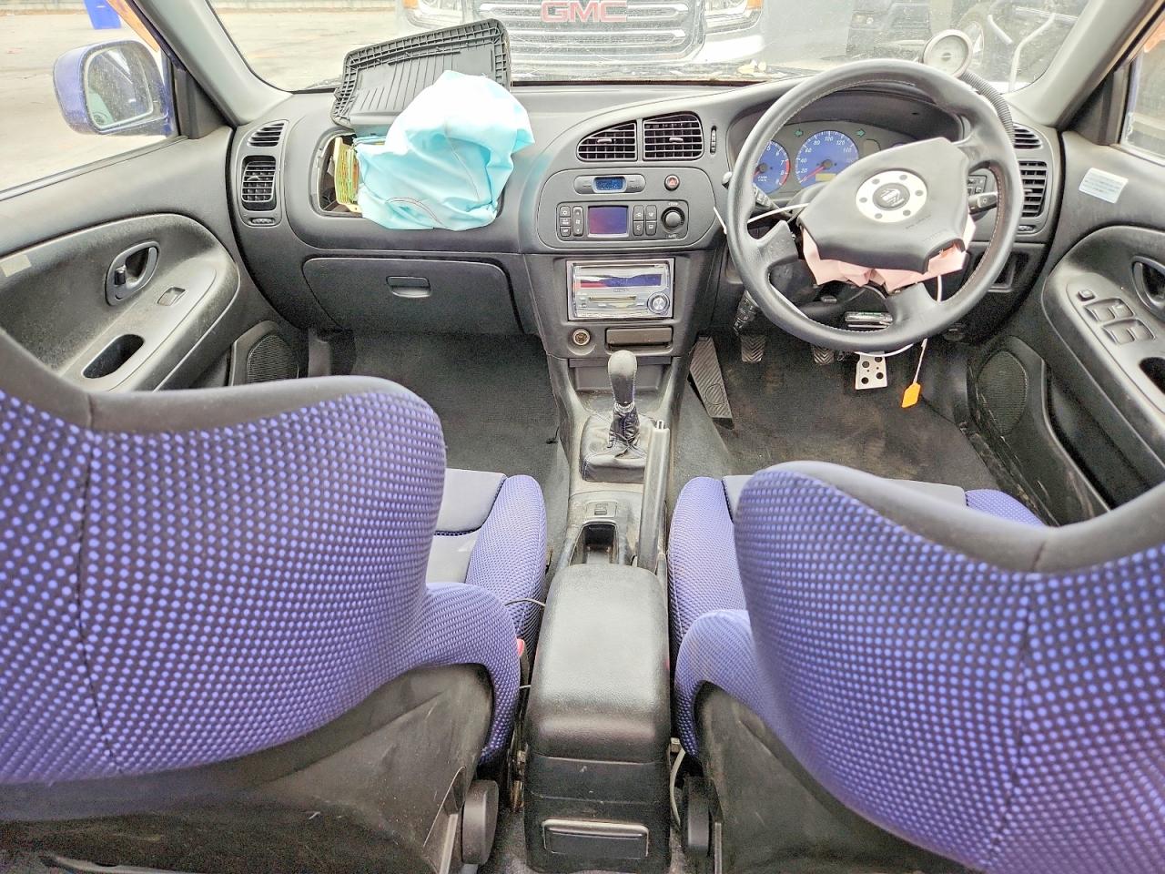 1999 Mitsubishi Lancer Evolution Blue vin: CP9A0101502
