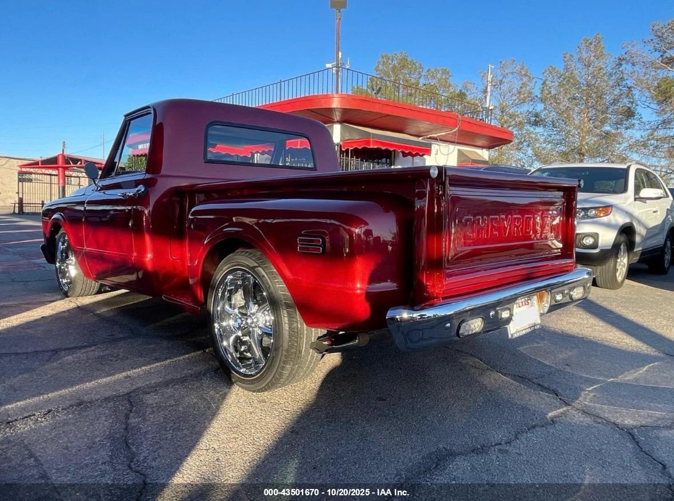 1967 Chevrolet C10   Красный vin: CS147S184123     
