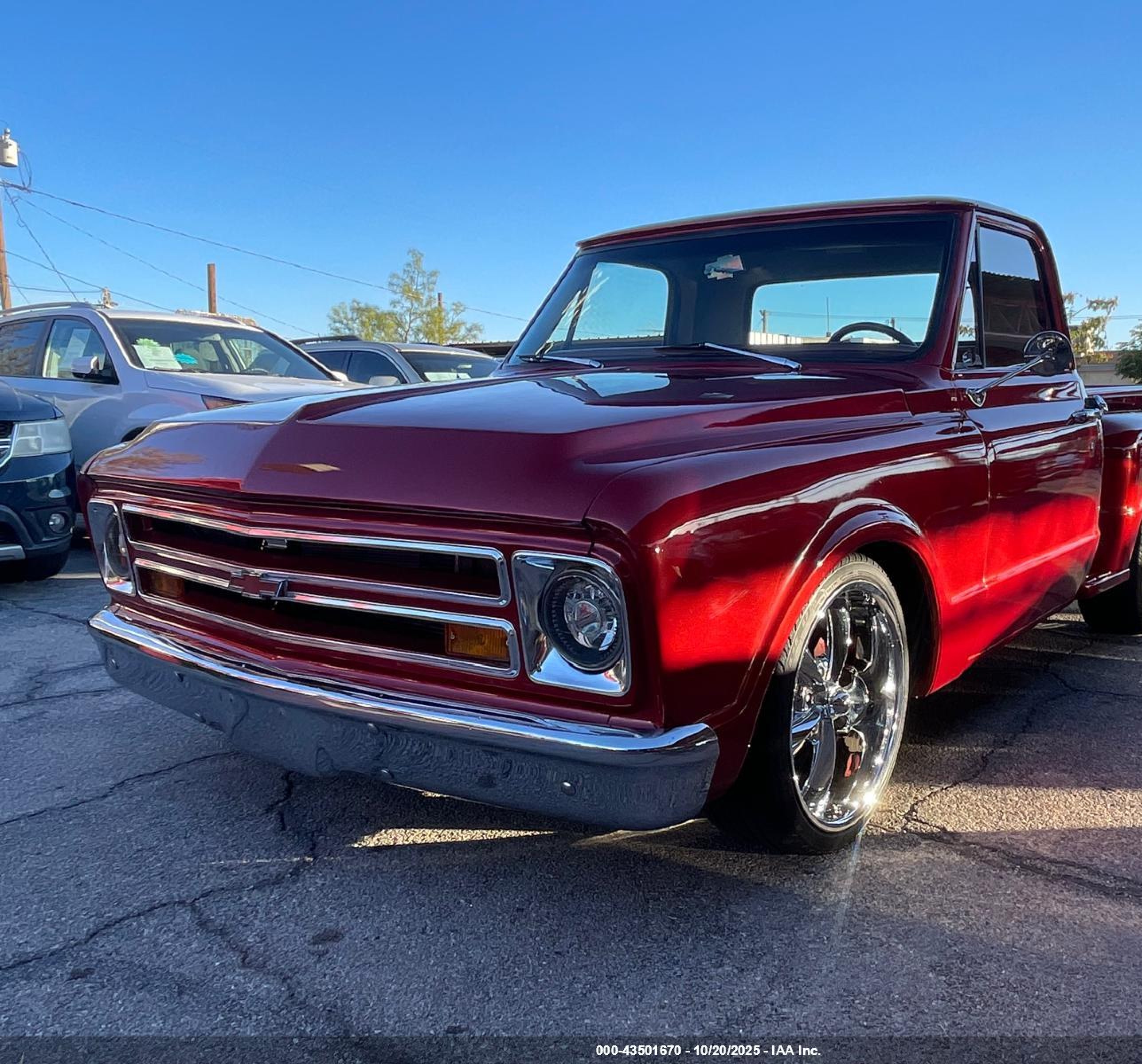 1967 Chevrolet C10   Красный vin: CS147S184123     