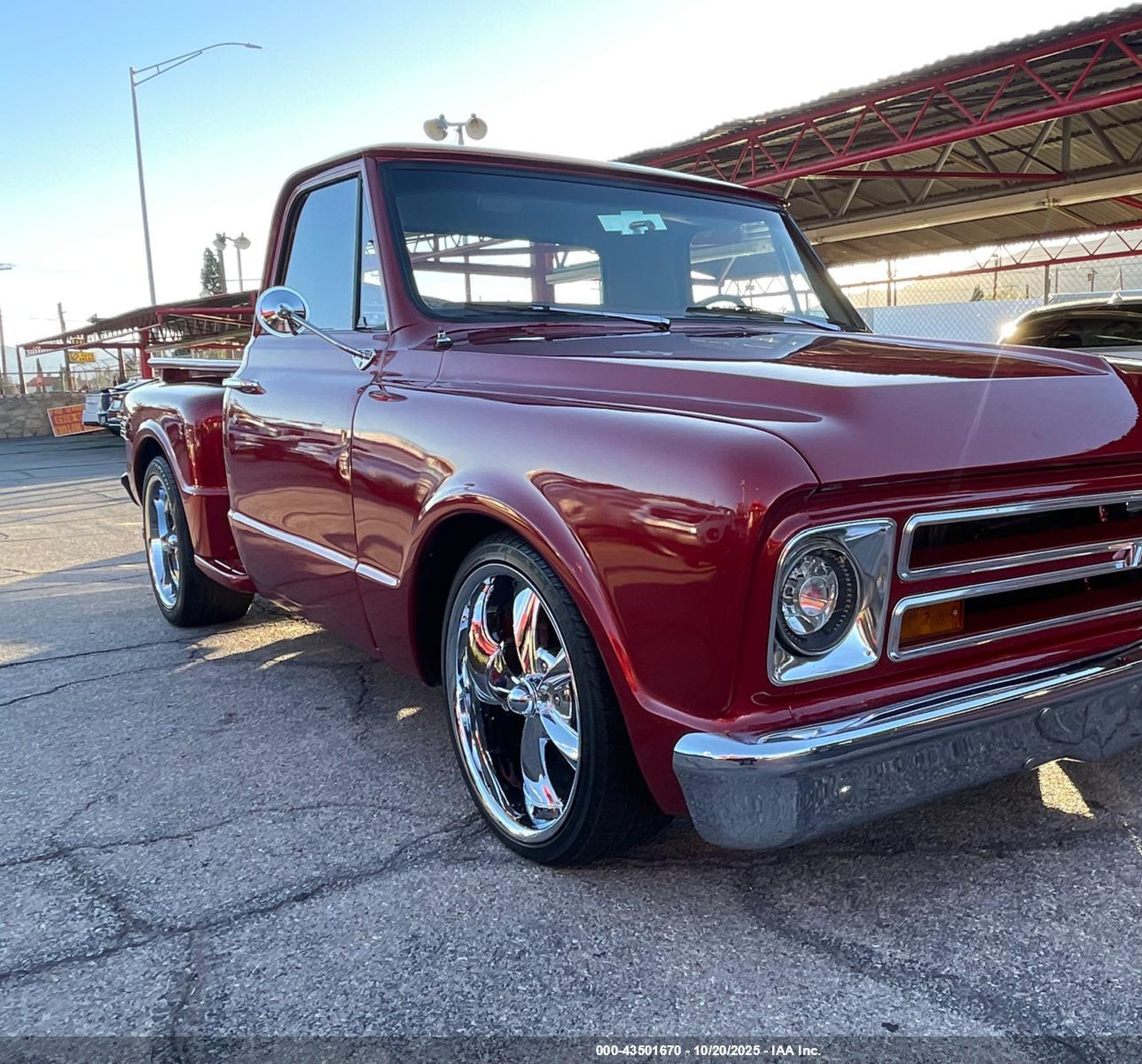 1967 Chevrolet C10   Red vin: CS147S184123     