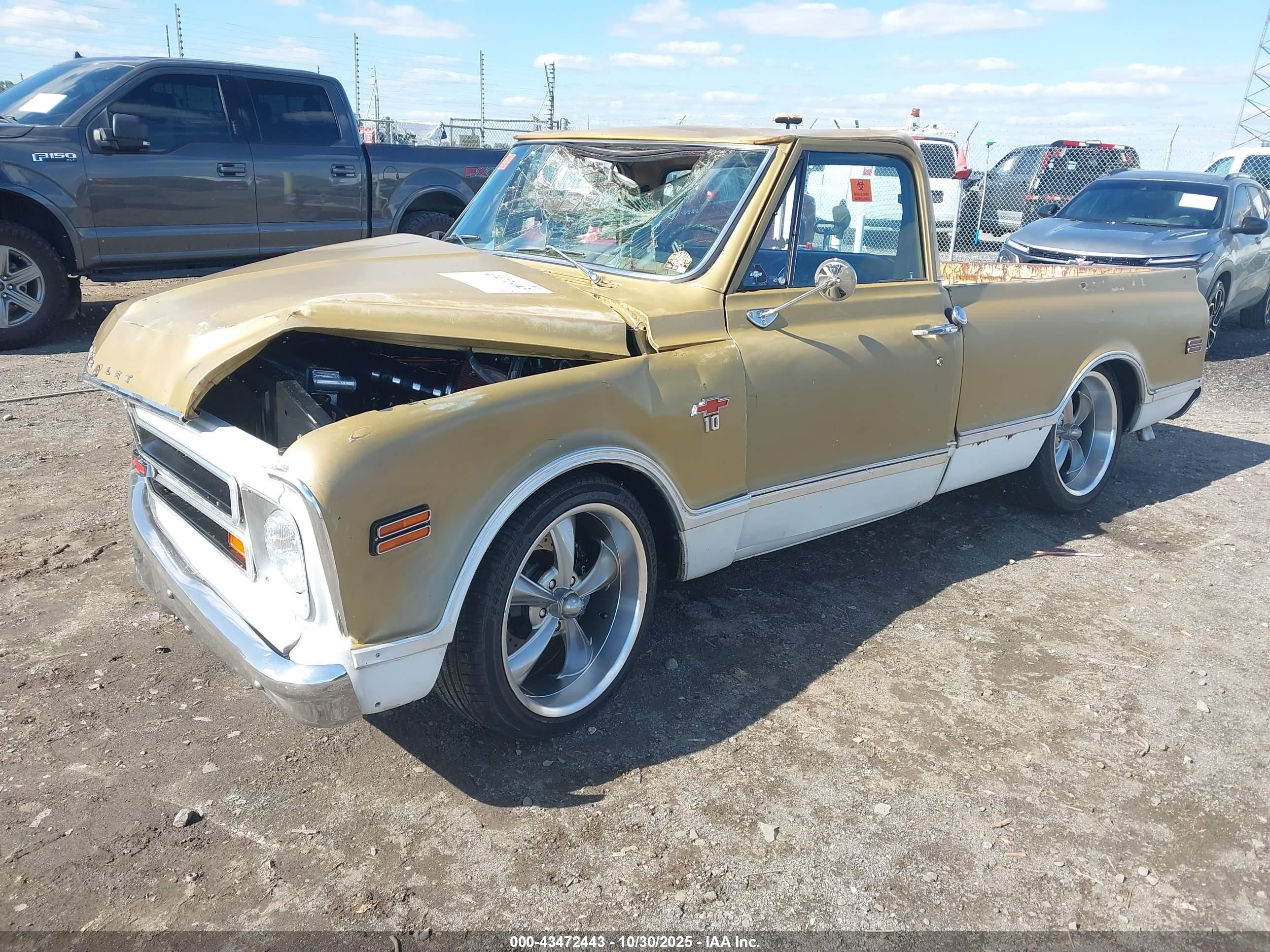 1968 Chev C10   Золотой vin: CS148B115879     