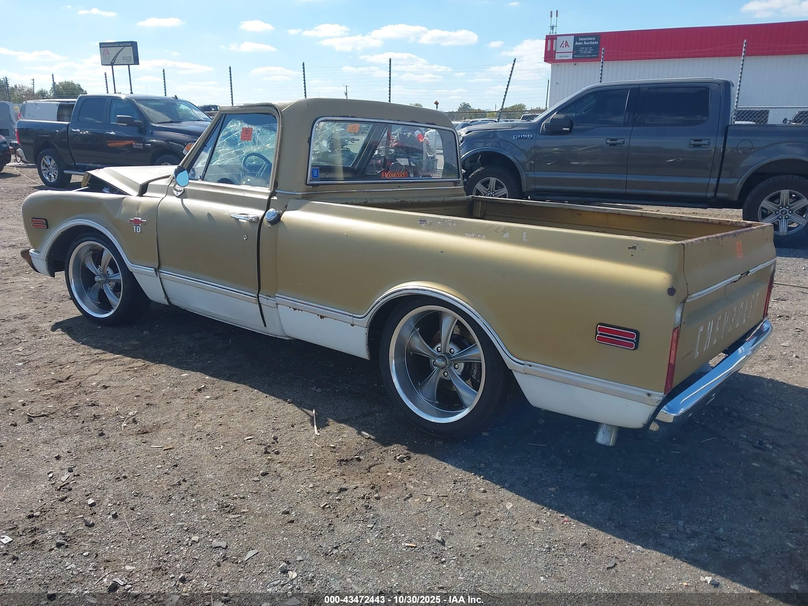 1968 Chev C10   Золотой vin: CS148B115879     