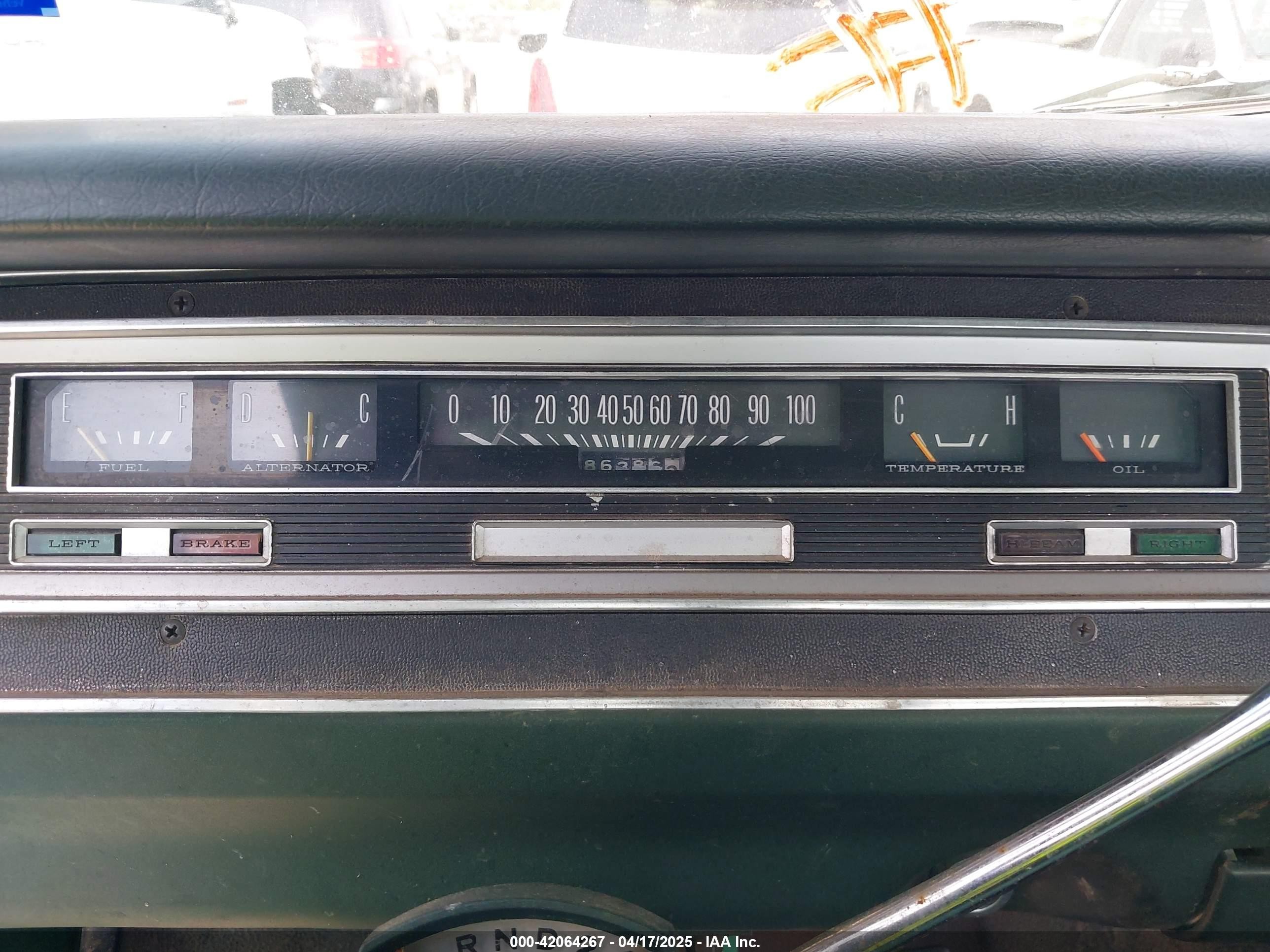 1971 Dodge D100   Зеленый vin: D14AE1S353985    