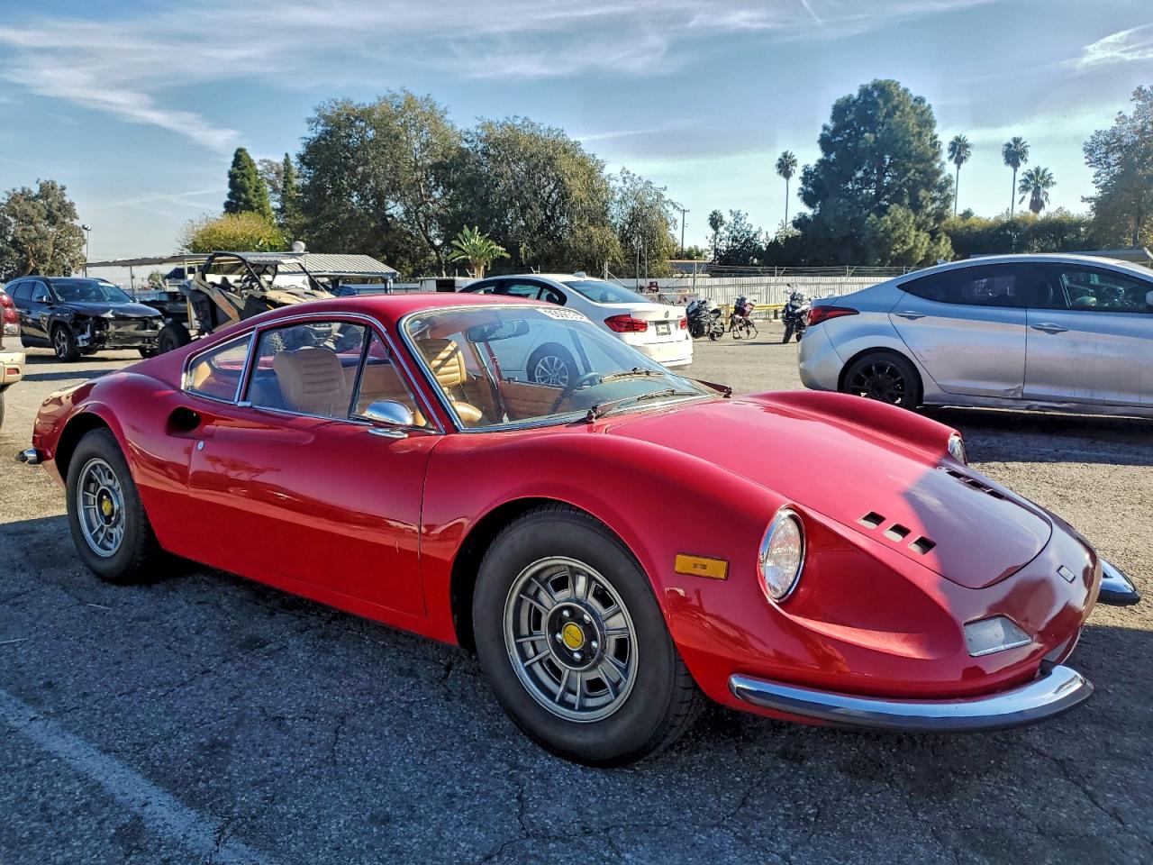 1970 Ferrari Dino Gt Red vin: D1N0246GT01332