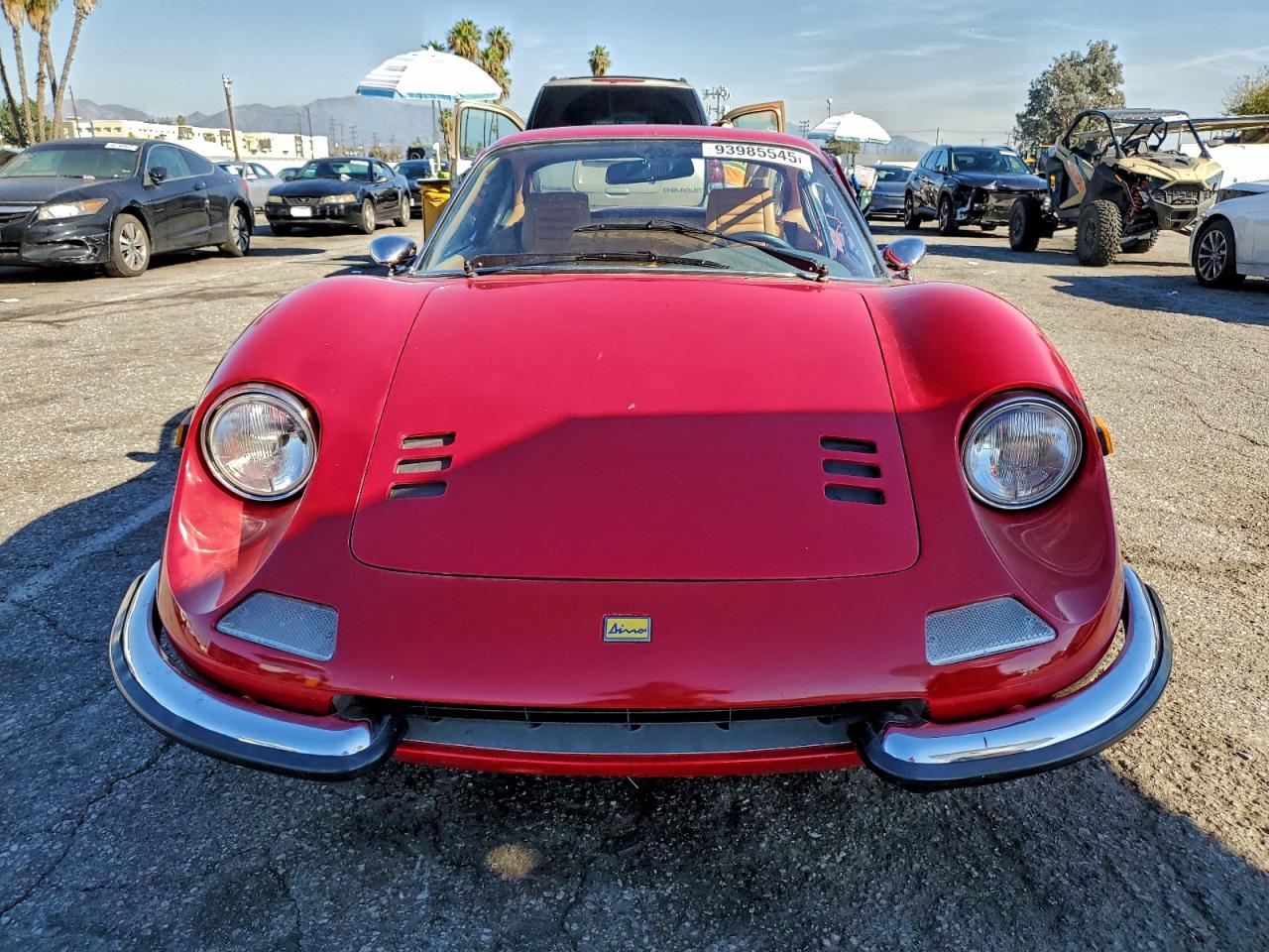 1970 Ferrari Dino Gt Red vin: D1N0246GT01332
