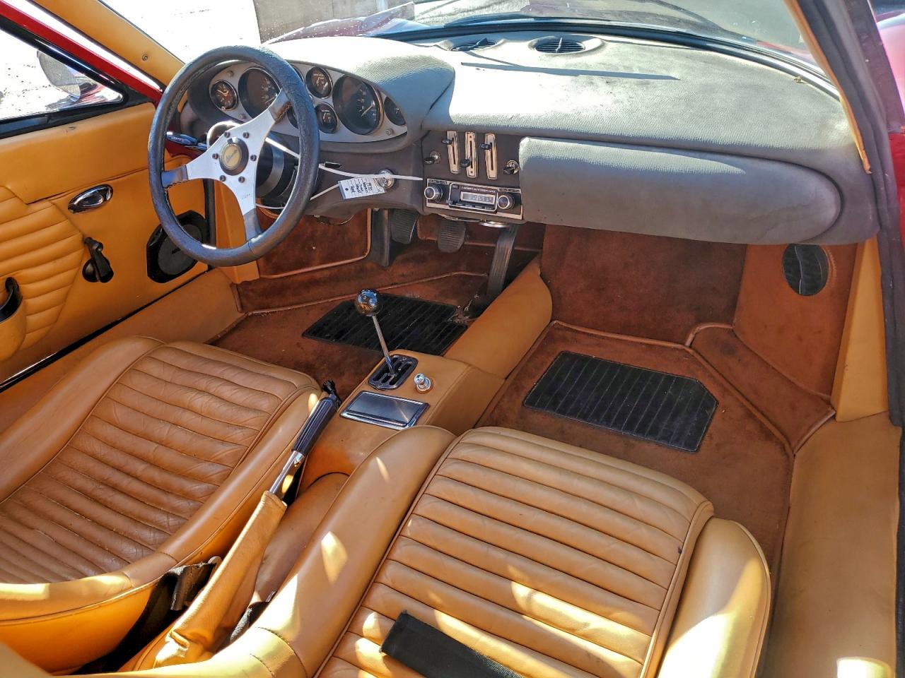 1970 Ferrari Dino Gt Red vin: D1N0246GT01332