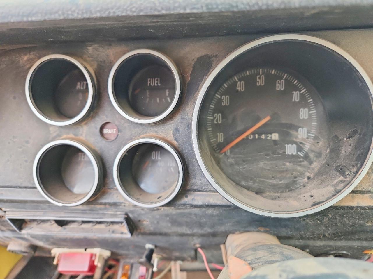 1973 Dodge D200 Yellow vin: D26BJ3S145103