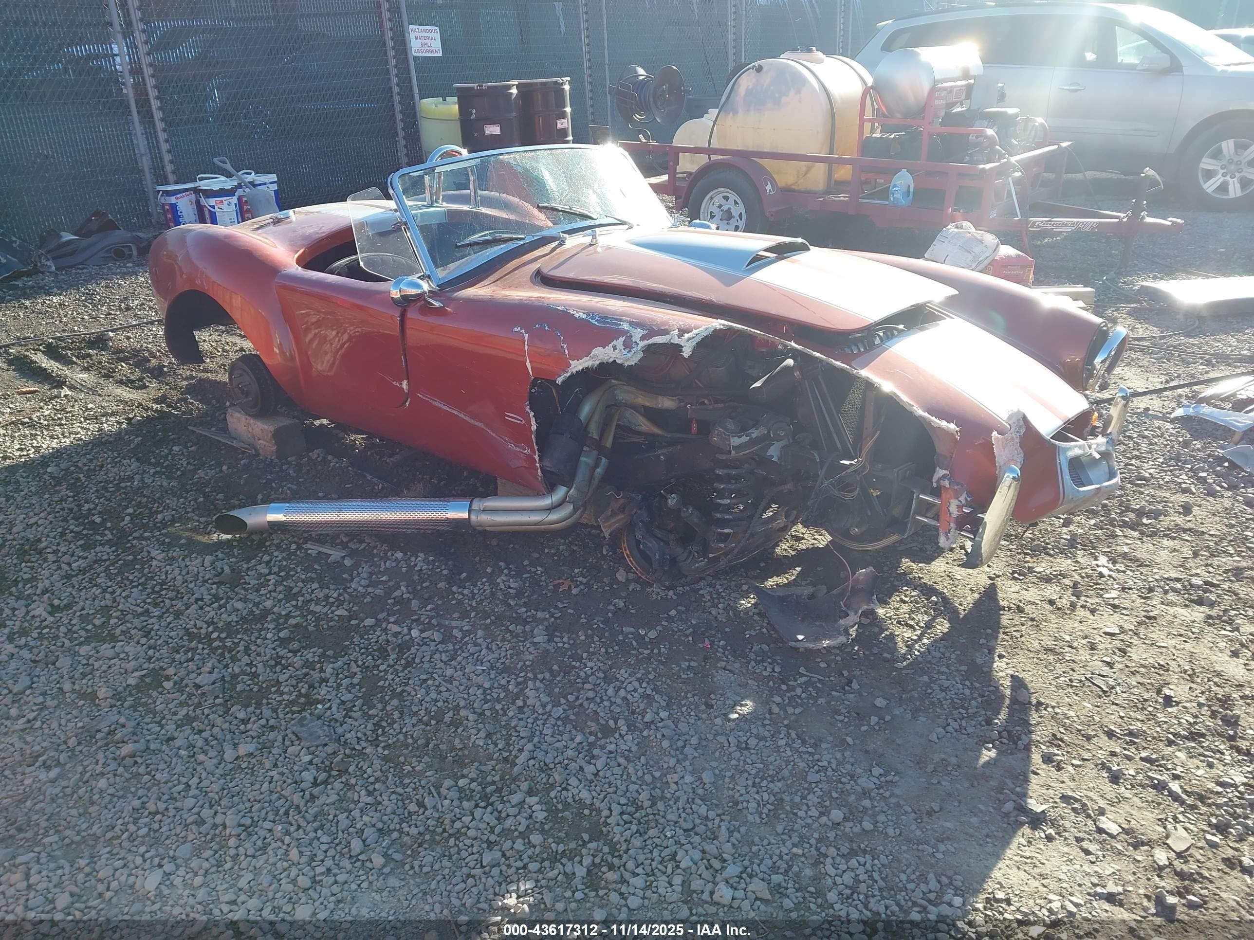 1966 Ford Cobra   Оранжевый vin: D4022            