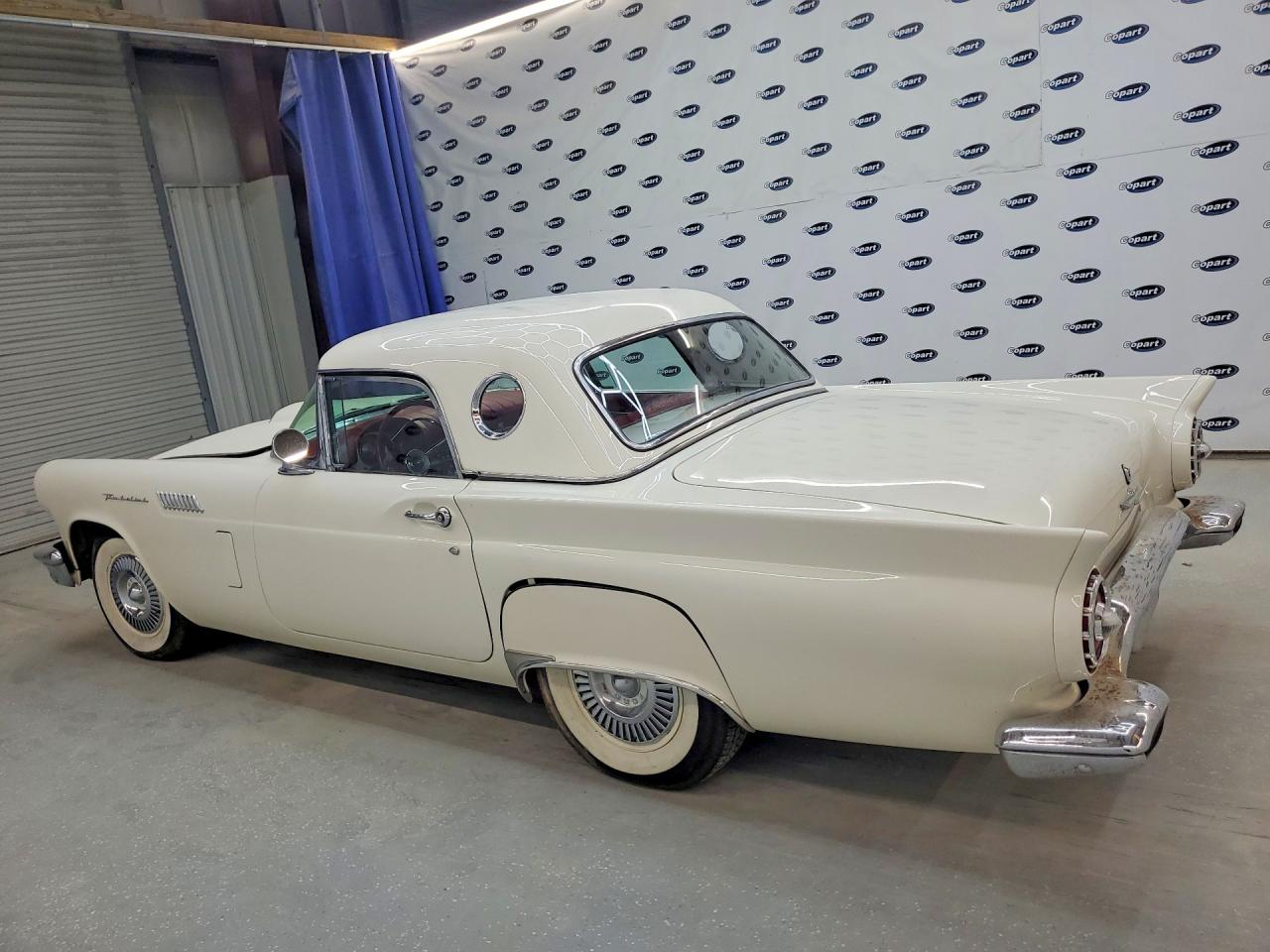 1957 Ford Thunderbird Lt Cream vin: D7FH394065