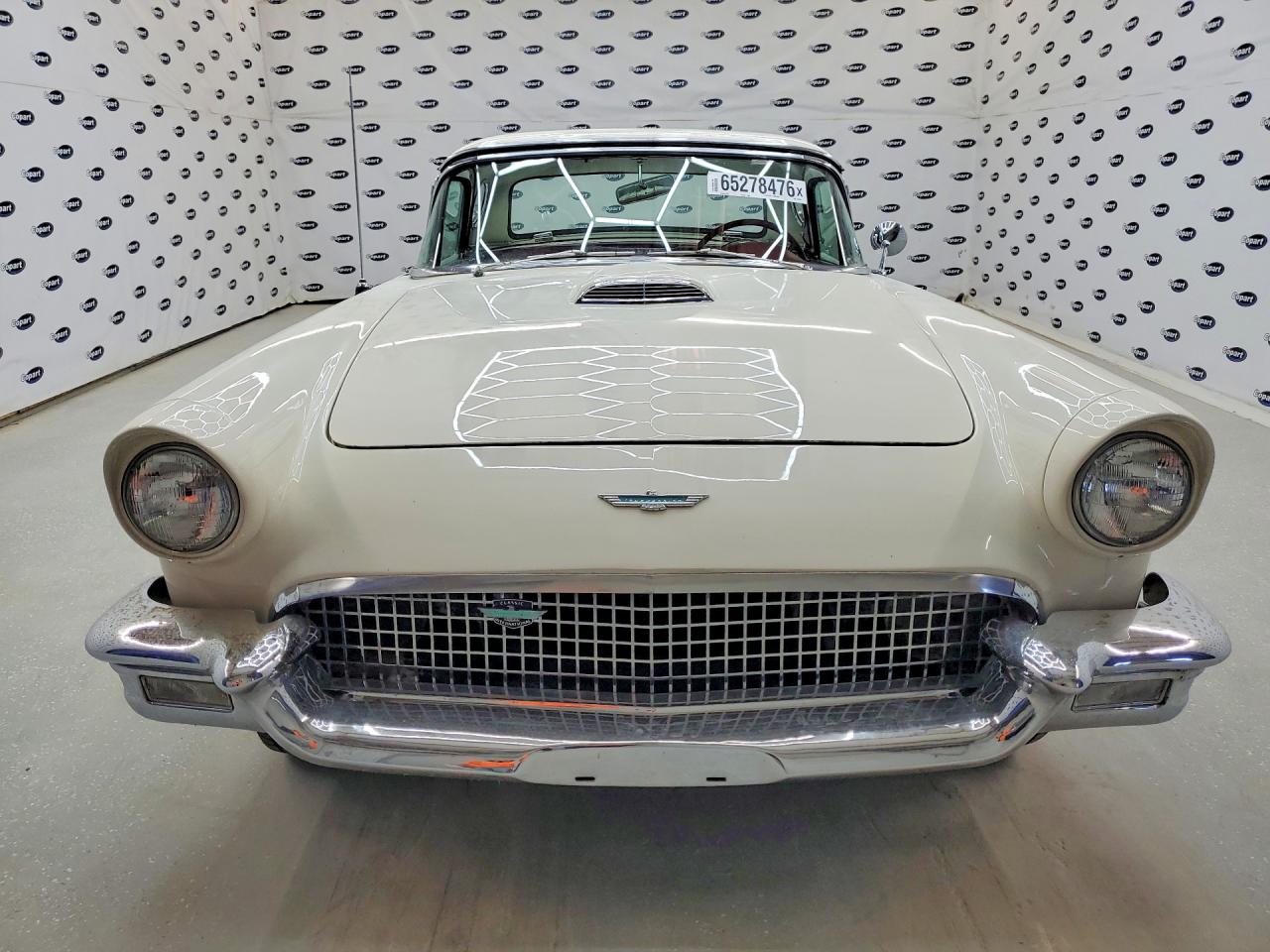 1957 Ford Thunderbird Lt Cream vin: D7FH394065